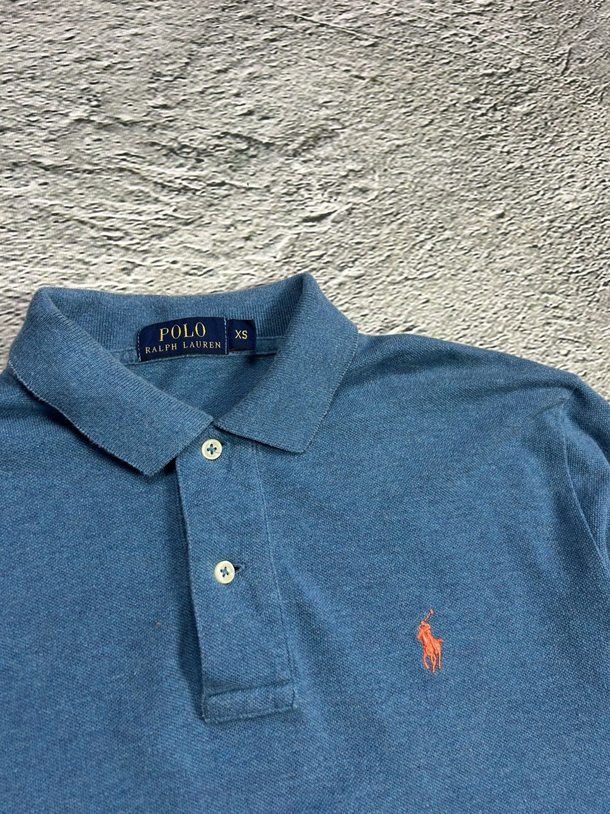 Polo Ralph Lauren × Ralph Lauren × Vintage Polo Ralph Lauren longsleeve polo rugby blue Size US XS / EU 42 / 0 - 2 Thumbnail