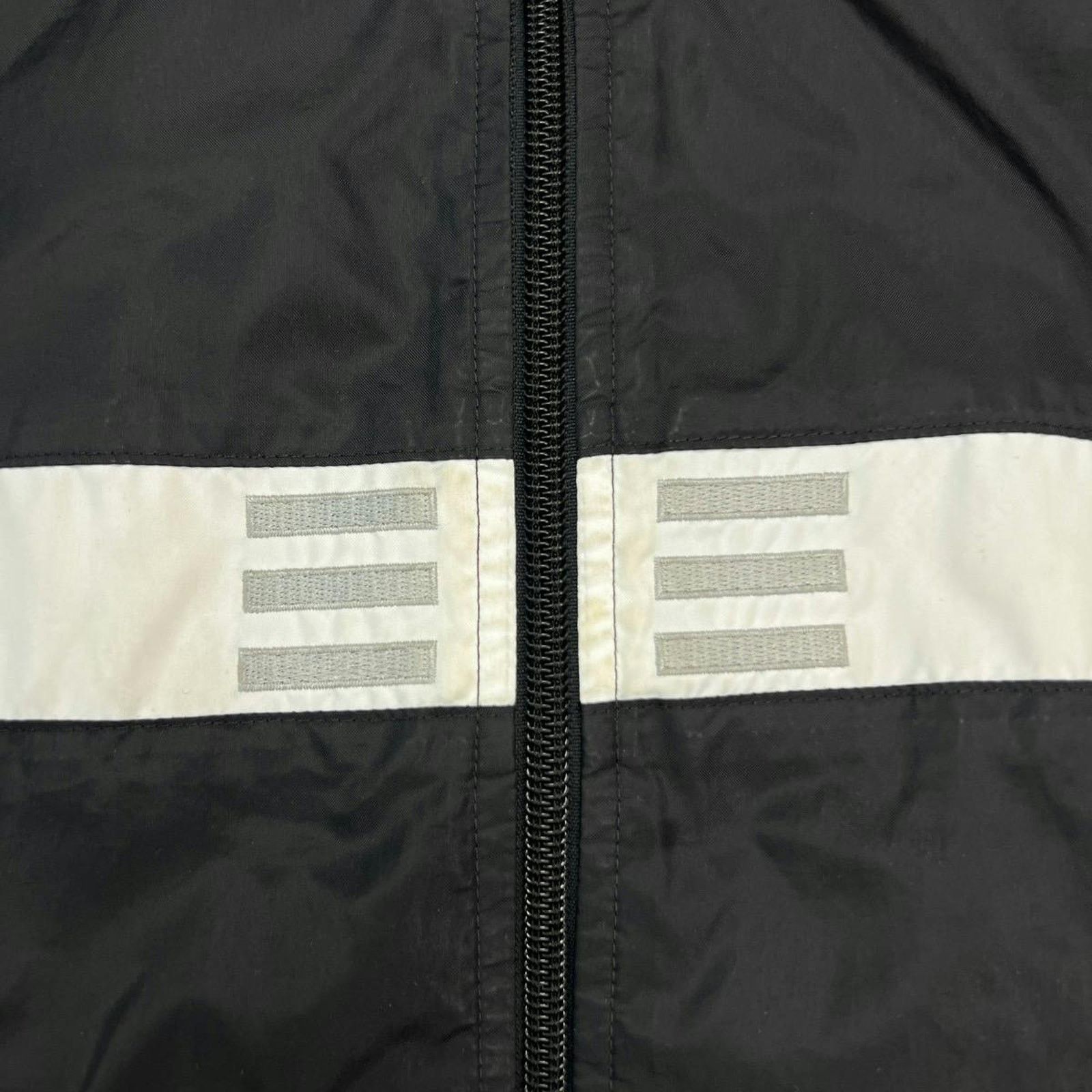 Adidas × Vintage Adidas Jacket Large Stripe Spell Out Zip Windbreaker Bomber Size US L / EU 52-54 / 3 - 2 Thumbnail
