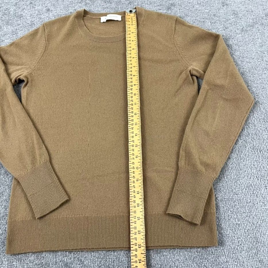 Everlane VINTAGE Everlane Sweater Womens Small Brown Cashmere Crew Neck Pullover Lightweigh Size S / US 4 / IT 40 - 4 Thumbnail