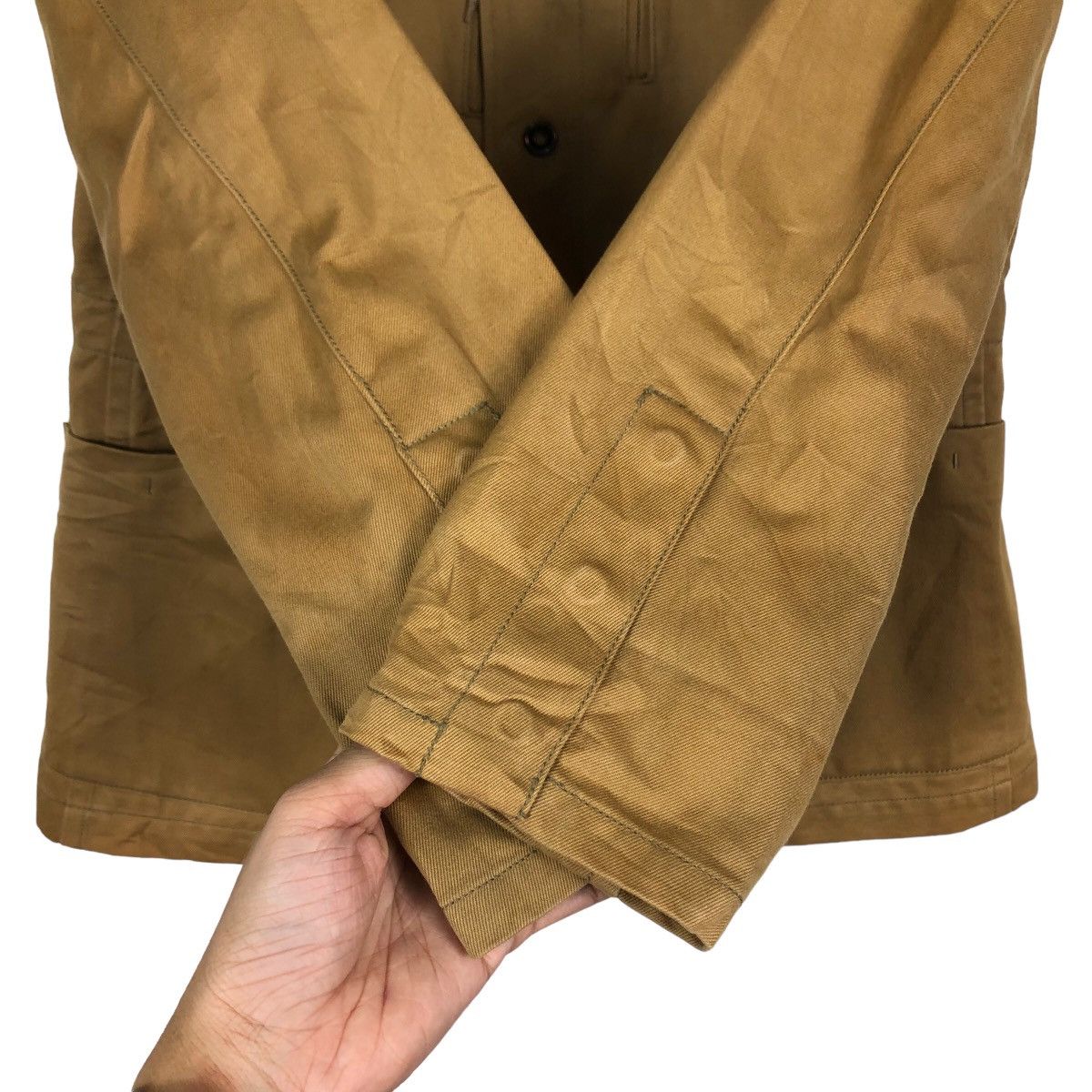 Issey Miyake 🔥Vintage Chore Biker Jacket Tsumori Chisato Japan Size US S / EU 44-46 / 1 - 15 Thumbnail