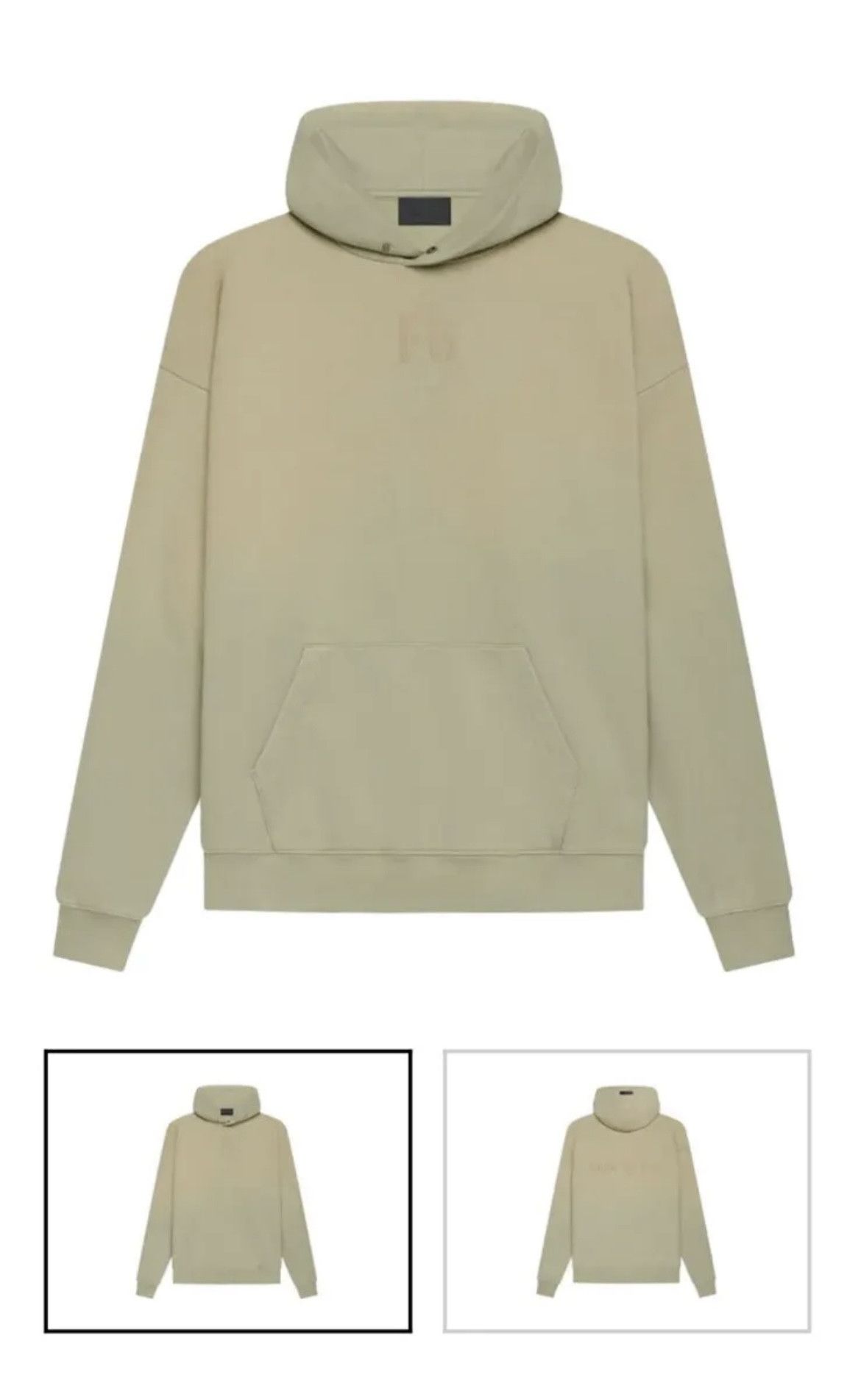 image of Fear Of God Hoodie in Tan, Men's (Size 2XL)