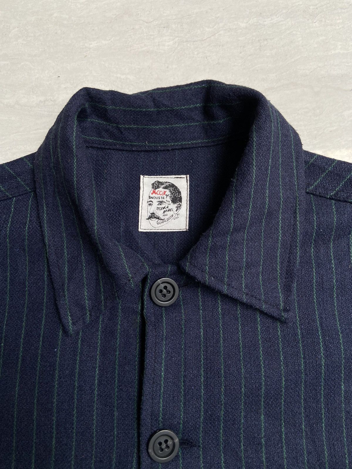 Designer MCCOY Stripped Shirt Size US XXL / EU 58 / 5 - 10 Thumbnail