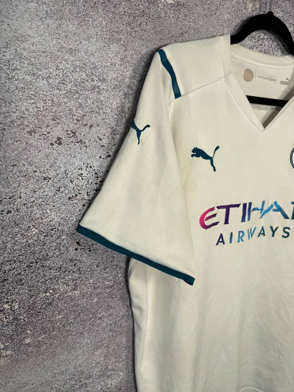 Puma × Vintage Manchester City 2021/22 Away Puma Soccer Jersey Size US XL / EU 56 / 4 - 4 Thumbnail