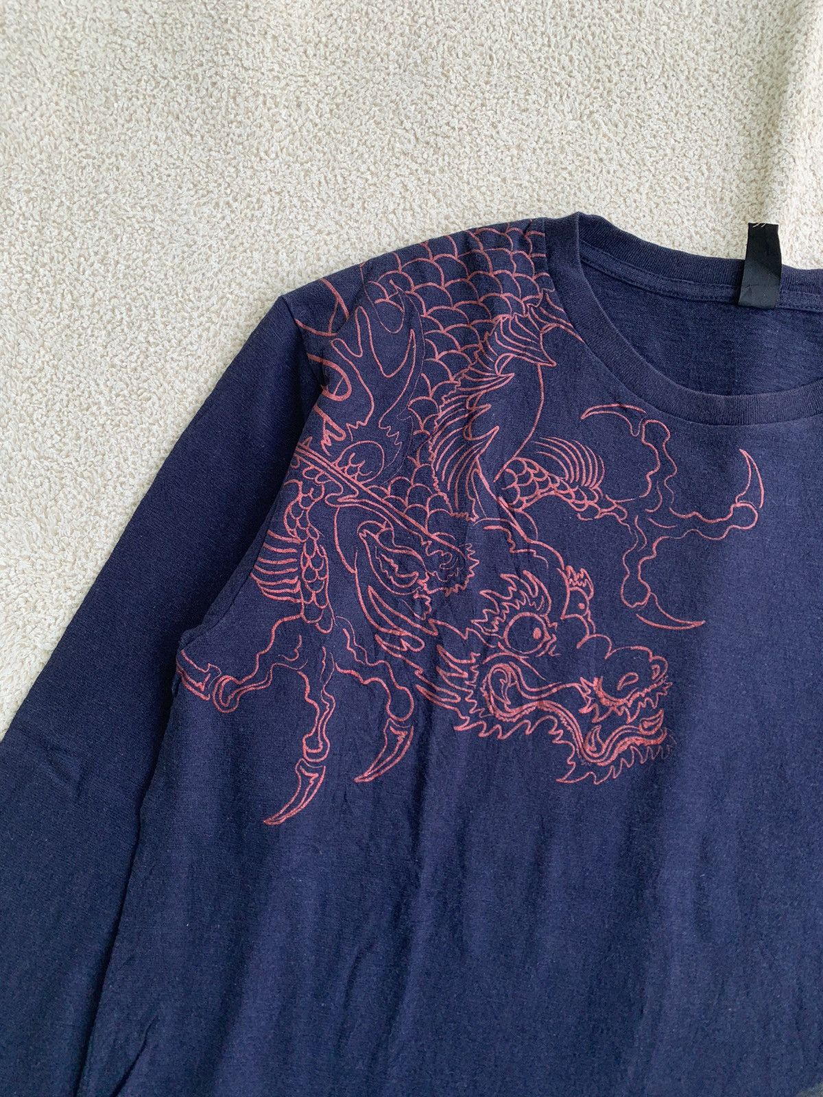 Beauty Beast × If Six Was Nine × Japanese Brand HeavenStrange Sukajan Longsleeve Y2k style Size US L / EU 52-54 / 3 - 5 Thumbnail