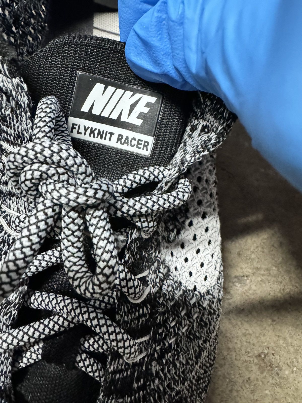 Nike Nike Flyknit Racer Oreo 2 Size US 11.5 / EU 44-45 - 10 Thumbnail