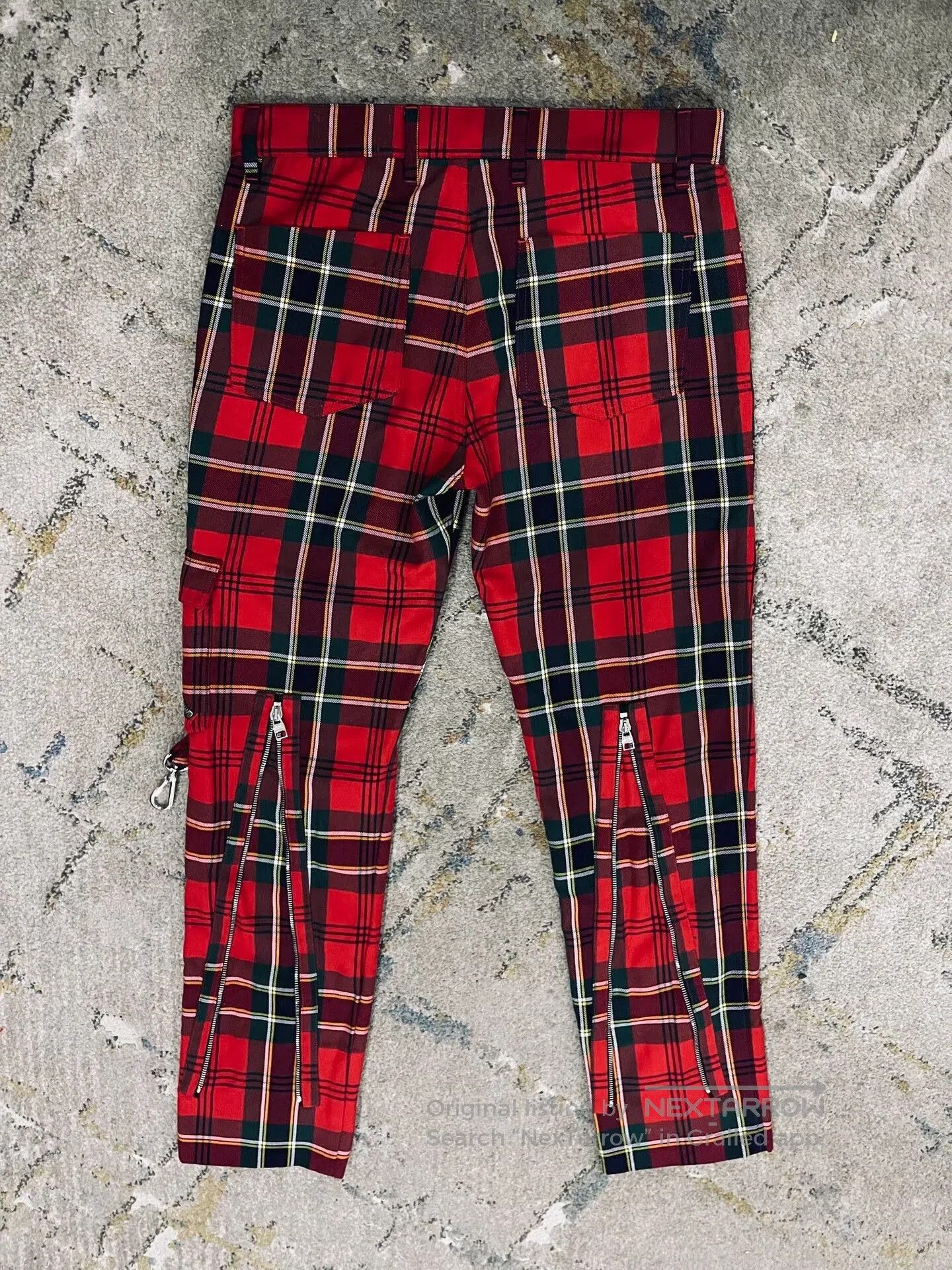 Alexander McQueen Alexander McQueen Plaid Multi. Size US 30 / EU 46 - 2 Thumbnail