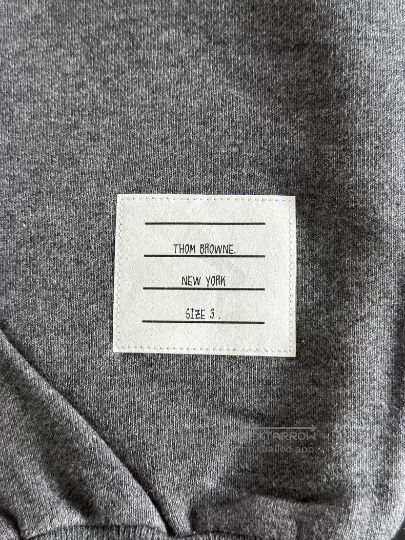Thom Browne Thom Browne size 3 Dark gray knitted sweatpants Size US 30 / EU 46 - 5 Thumbnail