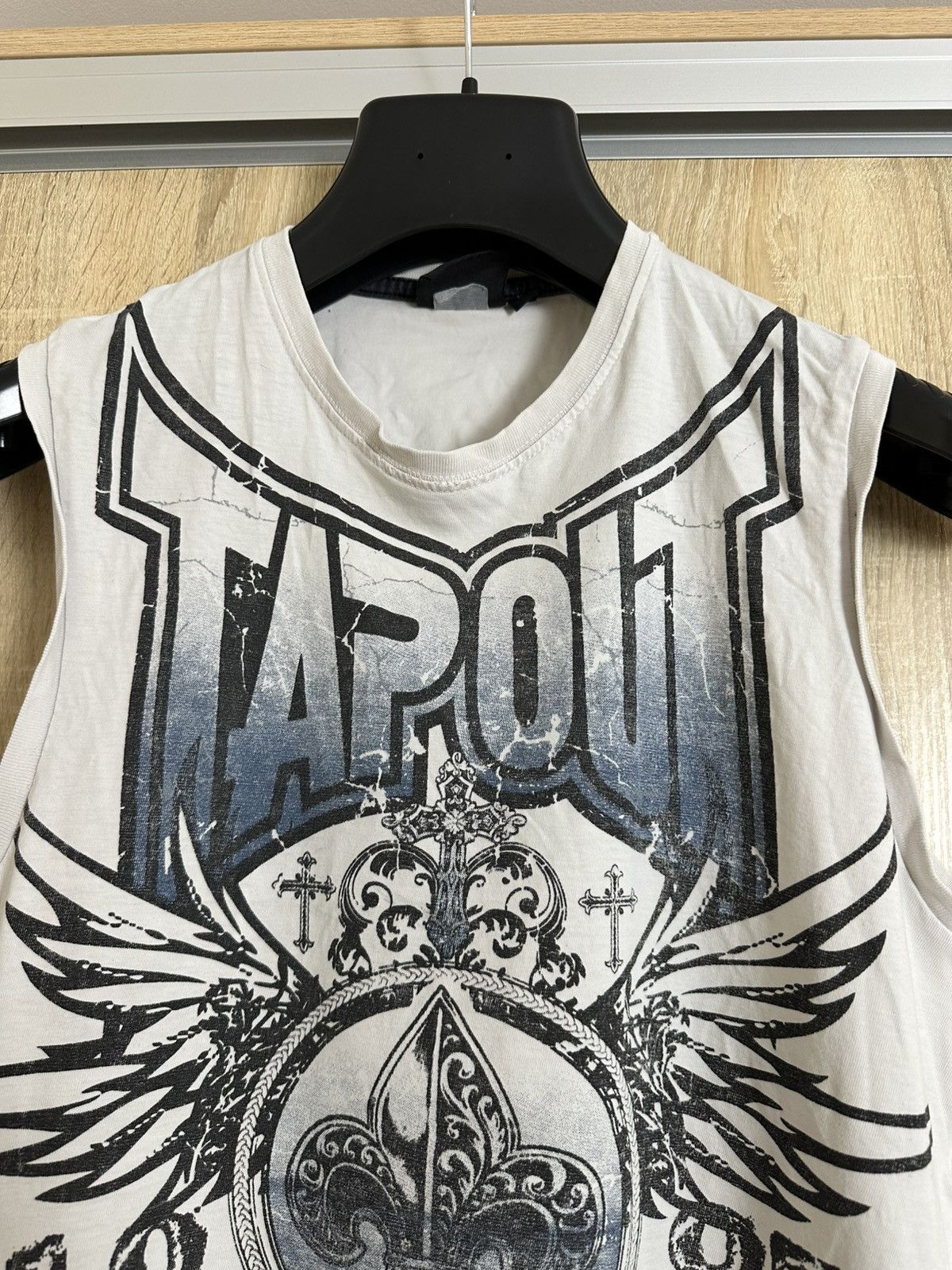 Tapout 🔥 Tapout Big Logo Tank Top T Shirt Affliction Ed Hardy Y2K Size US S / EU 44-46 / 1 - 1 Thumbnail