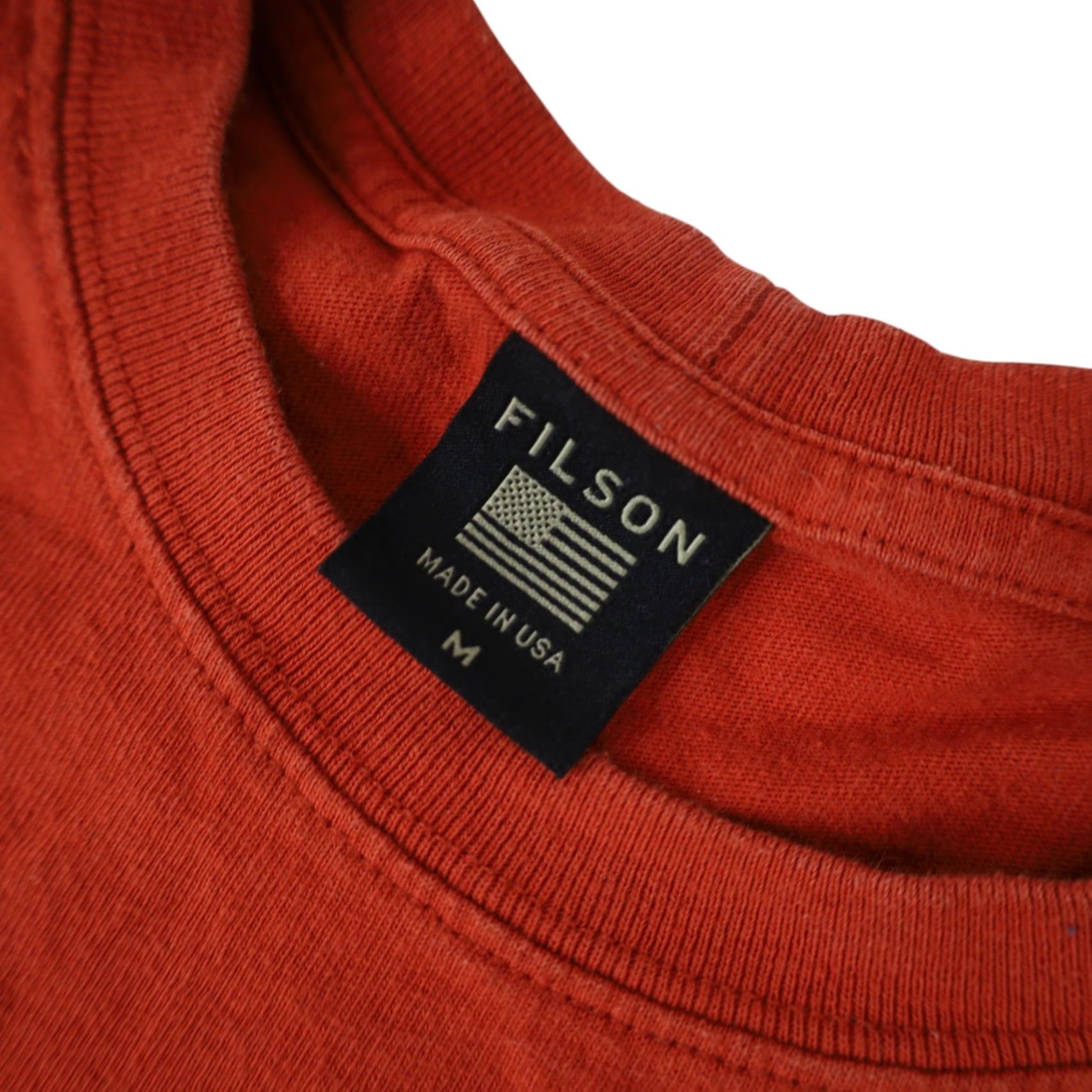 Filson VINTAGE Filson Outdoors Woodsman Graphic Shirt Mens Red Medium 9/10 Size US M / EU 48-50 / 2 - 5 Thumbnail