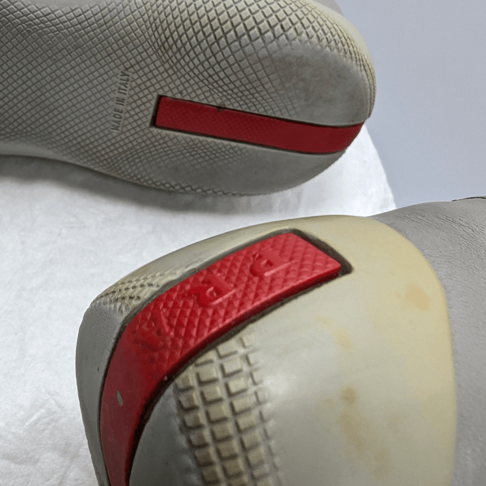 Prada Prada Americas Cup Vintage Red Tab Y2K 2000s SlipOn Low Size US 5 / IT 35 - 15 Thumbnail