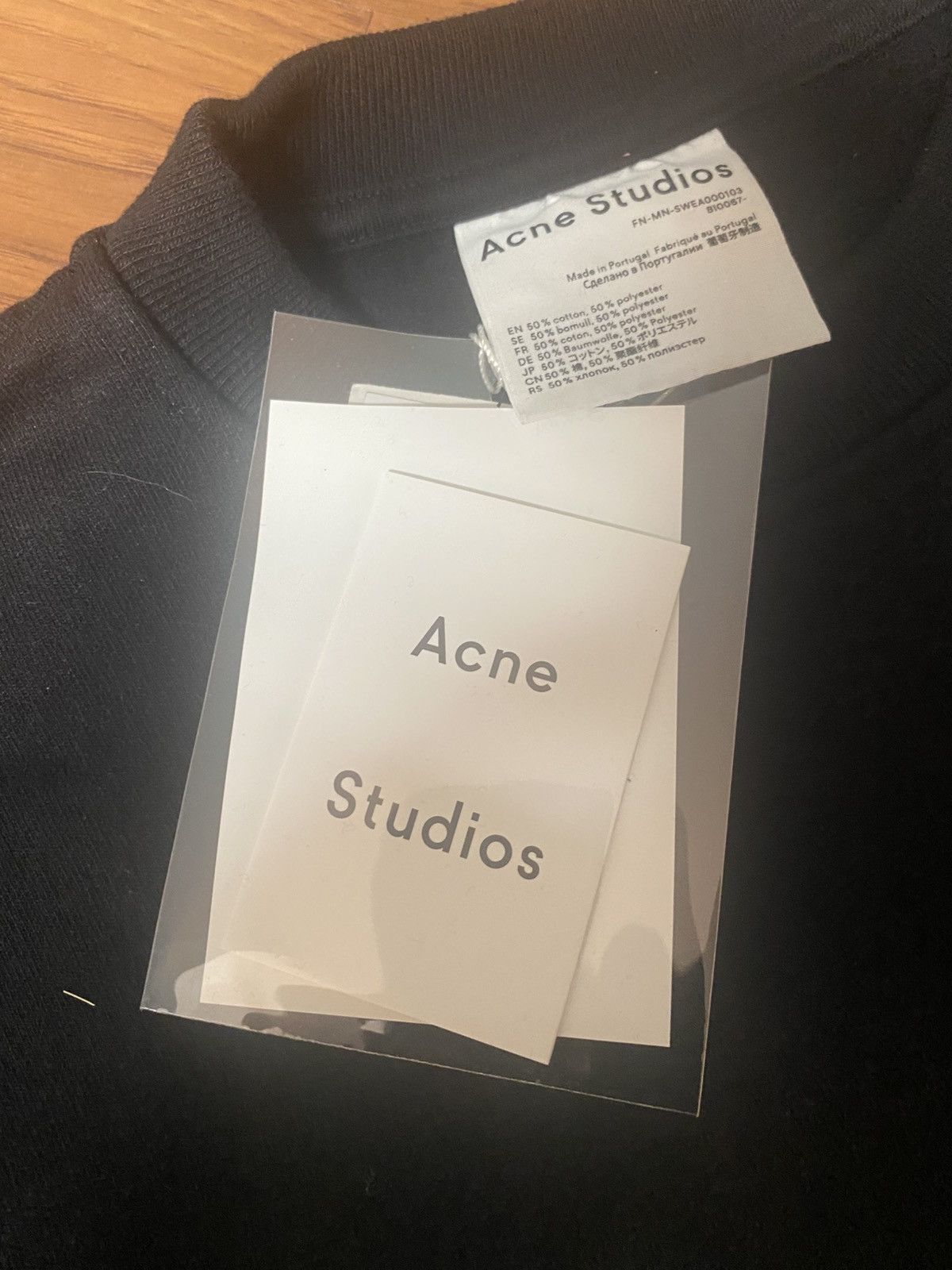 Acne Studios Acne Studios Black Sweater Size XS Oversize BNWT Size US XS / EU 42 / 0 - 7 Thumbnail