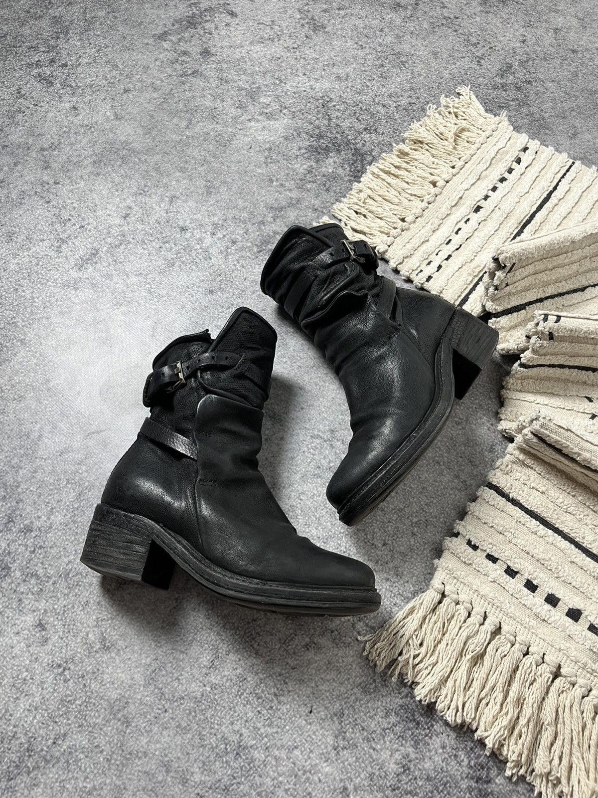 A.S.98 🔥A.S.98 AIRSTEP ANKLE STRAPS LEATHER 90'S BOOTS GUIDI VIBE Size US 6.5 / IT 36.5 - 6 Thumbnail