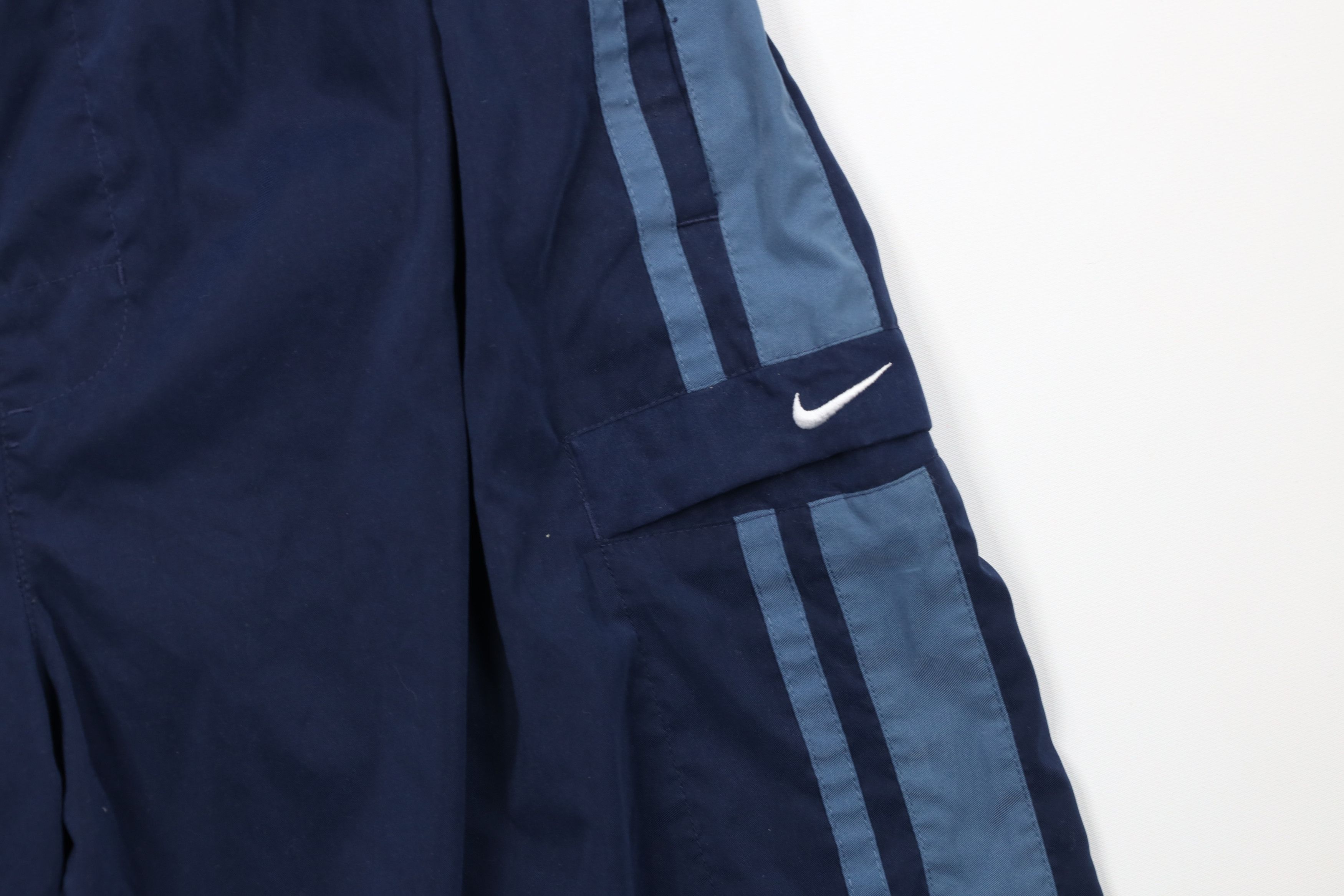 Nike Vintage Nike Block Travis Scott Mini Swoosh Lined Shorts Size US 34 / EU 50 - 5 Thumbnail