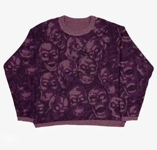 Japanese Brand × Vintage Hip Hop Oversized Knitted Sweaters Size US M / EU 48-50 / 2 - 3 Thumbnail