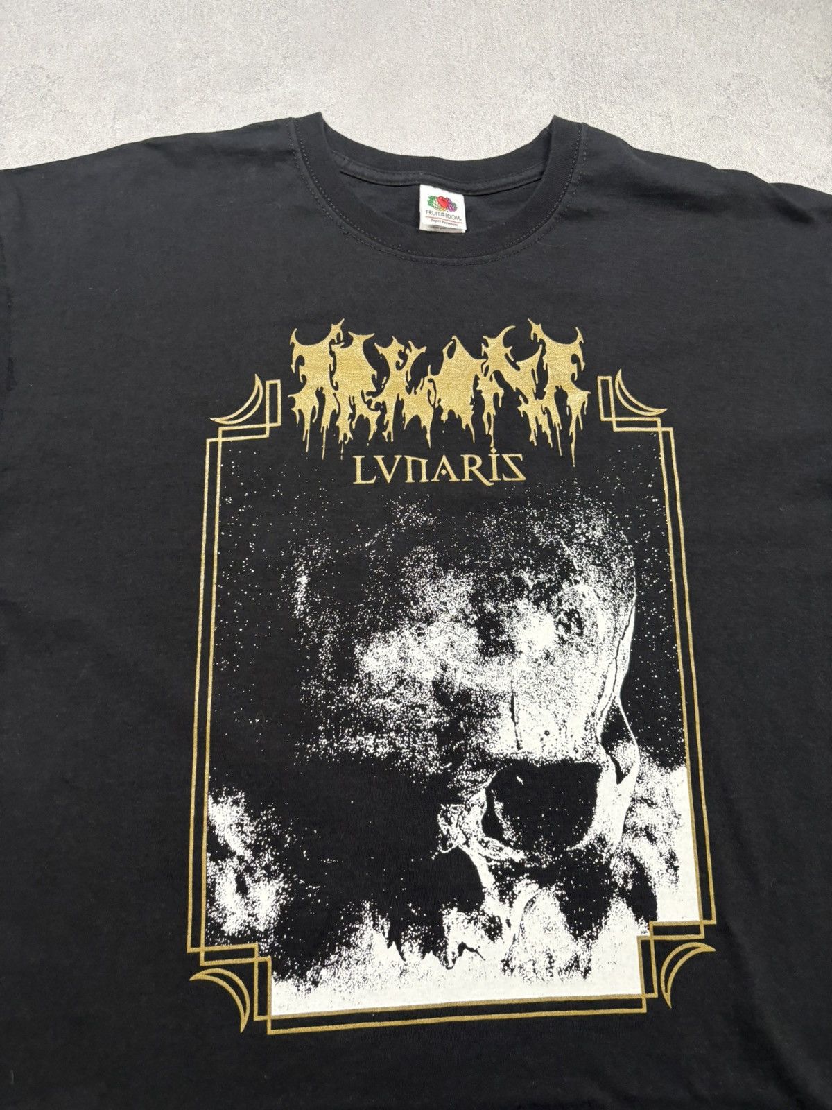 Band Tees Arkona Lunaris Band T Shirt Black XL Metal Skull Graphic 00s Size US XL / EU 56 / 4 - 4 Thumbnail