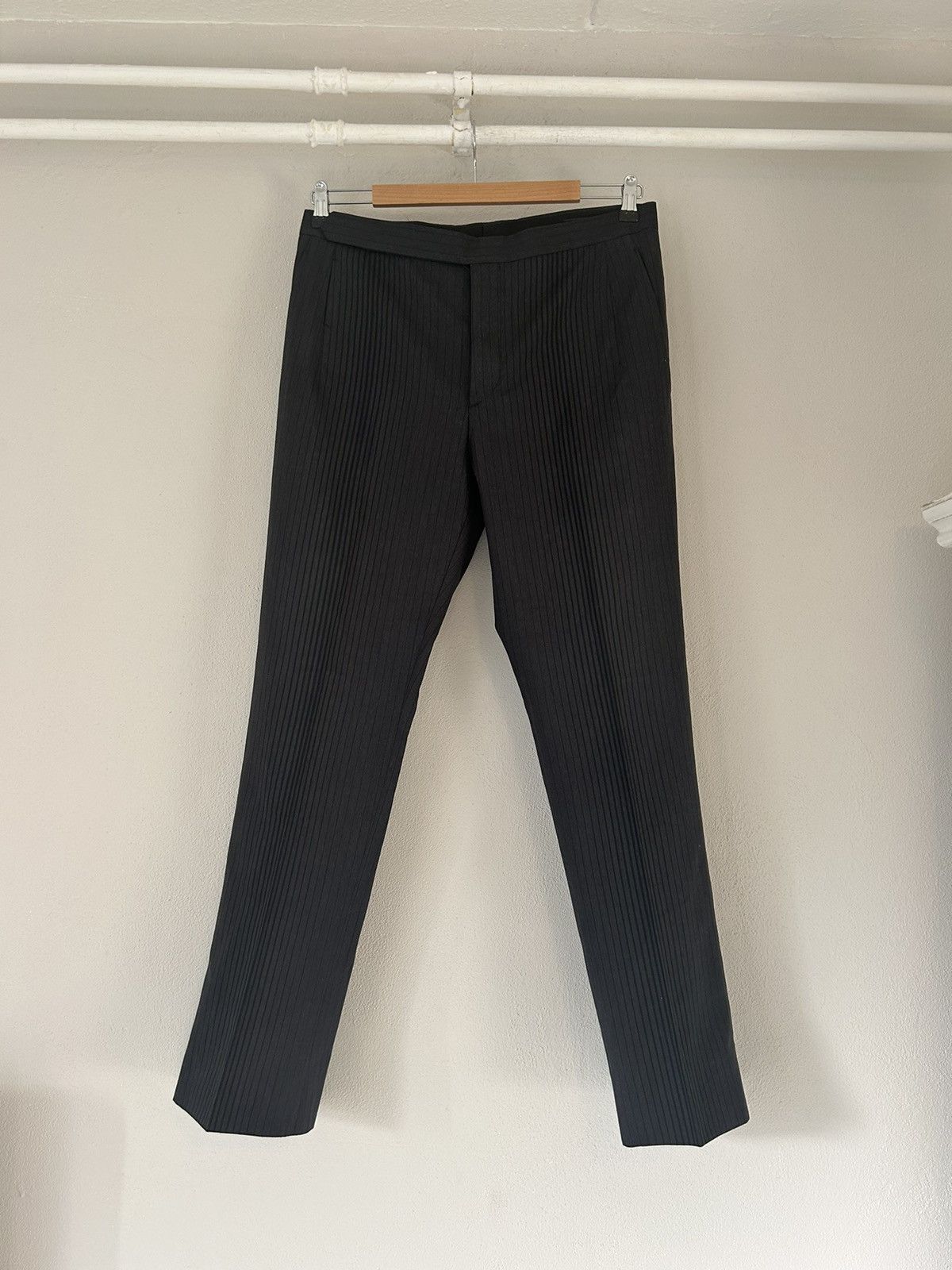 Prada Striped Pants Size US 36 / EU 52 - 2 Thumbnail