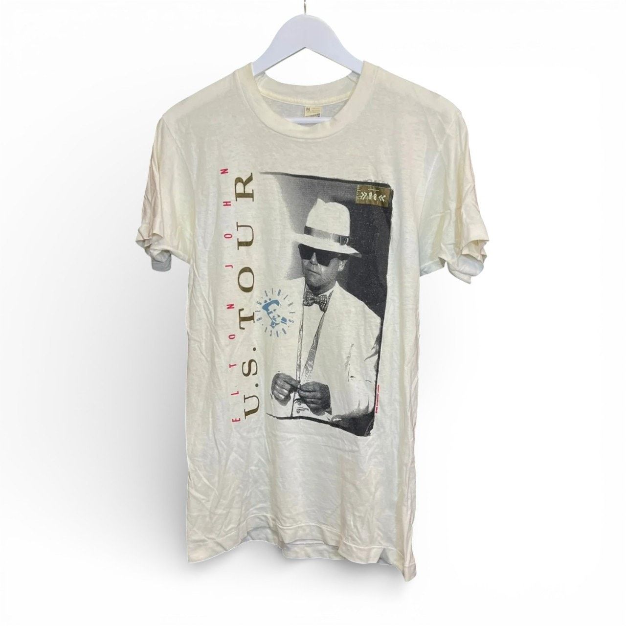 Vintage Vintage Screen Stars 1988 Elton John Reg Strikes Back Tee Size US M / EU 48-50 / 2 - 1 Thumbnail