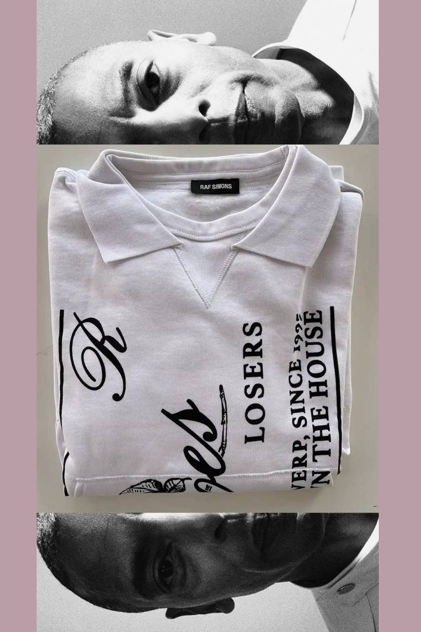 Raf Simons Raf Simons Heroes Losers Polo Neck Sweatshirt Size US M / EU 48-50 / 2 - 9 Thumbnail