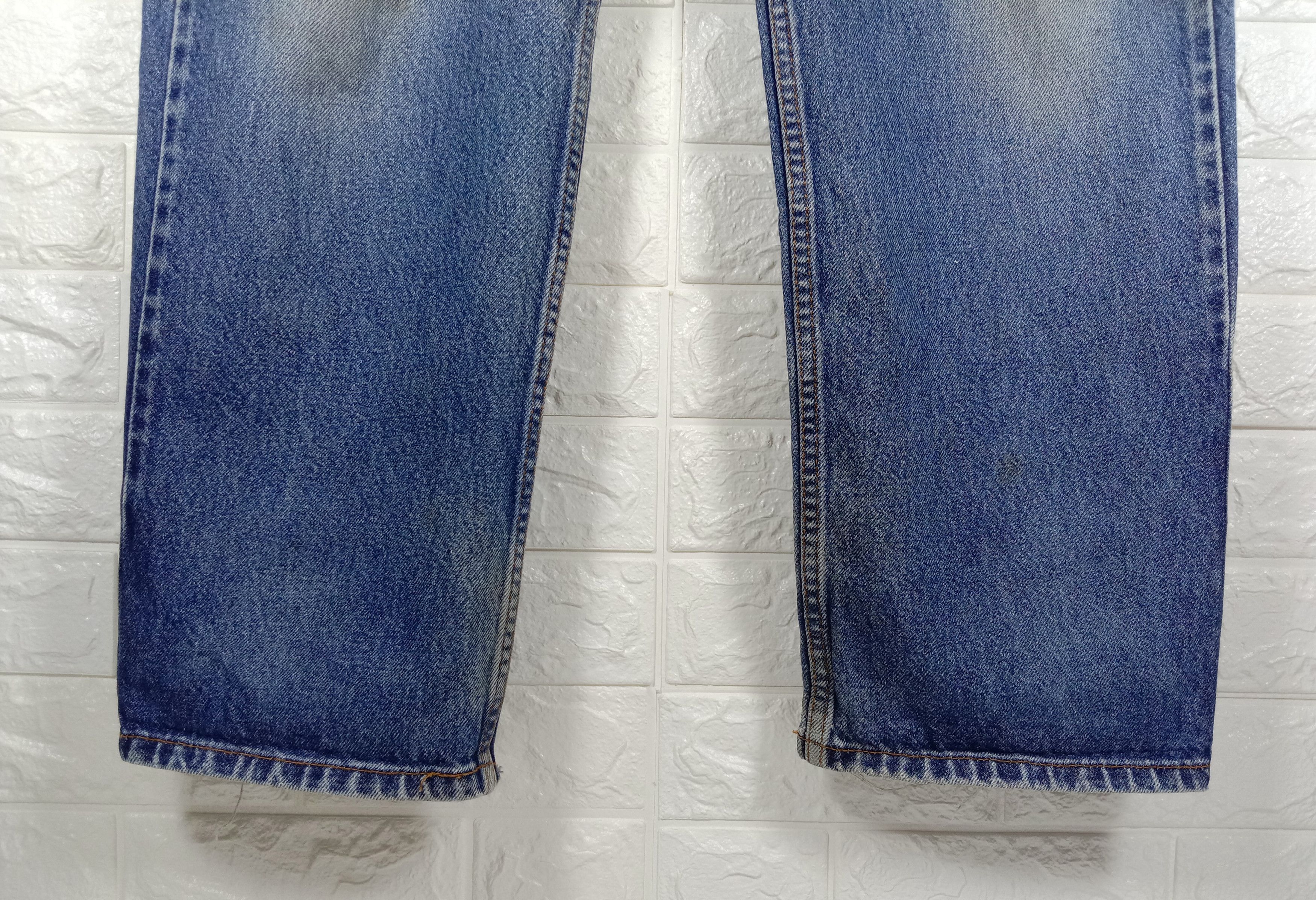 Levi's Vintage Levi’s 550 Jeans Rusty Wash Distressed Denim Size US 36 / EU 52 - 4 Thumbnail