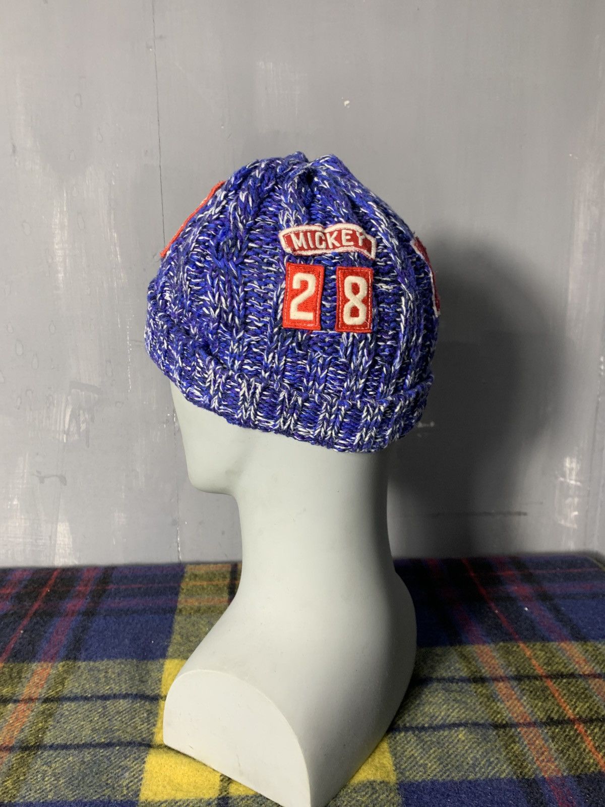 Japanese Brand Denim durangee mickeymouse beanie hats rare Size ONE SIZE - 4 Thumbnail