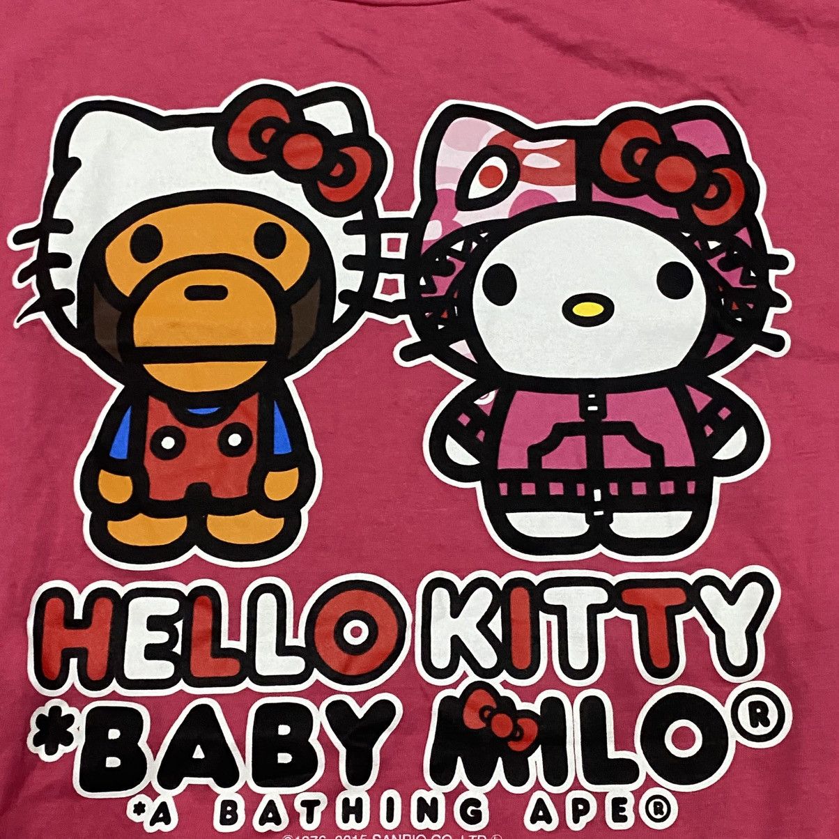 Bape Baby Milo X Hello Kitty Tee Size ONE SIZE - 4 Thumbnail