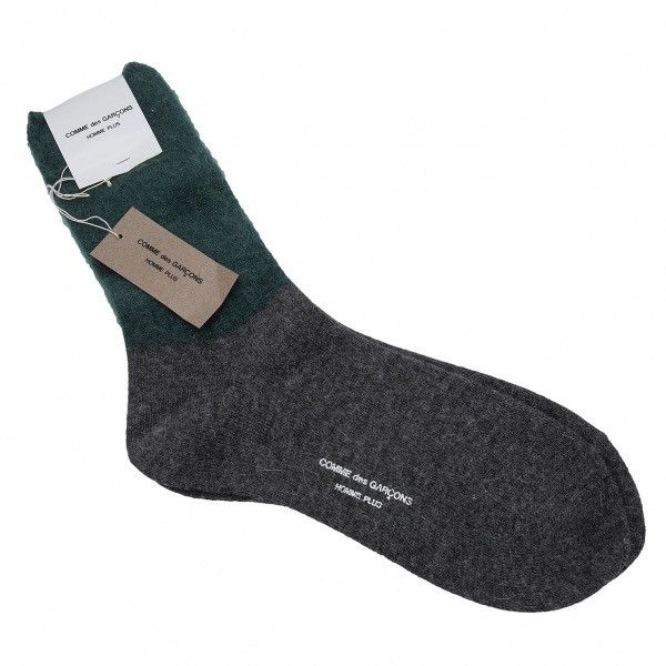 Comme des Garcons Homme Plus BiColor Socks Size ONE SIZE - 1 Thumbnail