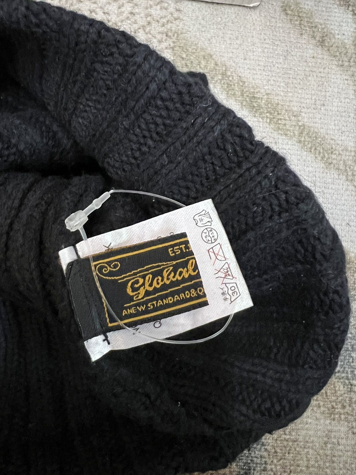 Global Work Japanese brand Global Work Crochet Beanie Hats Size ONE SIZE - 6 Thumbnail