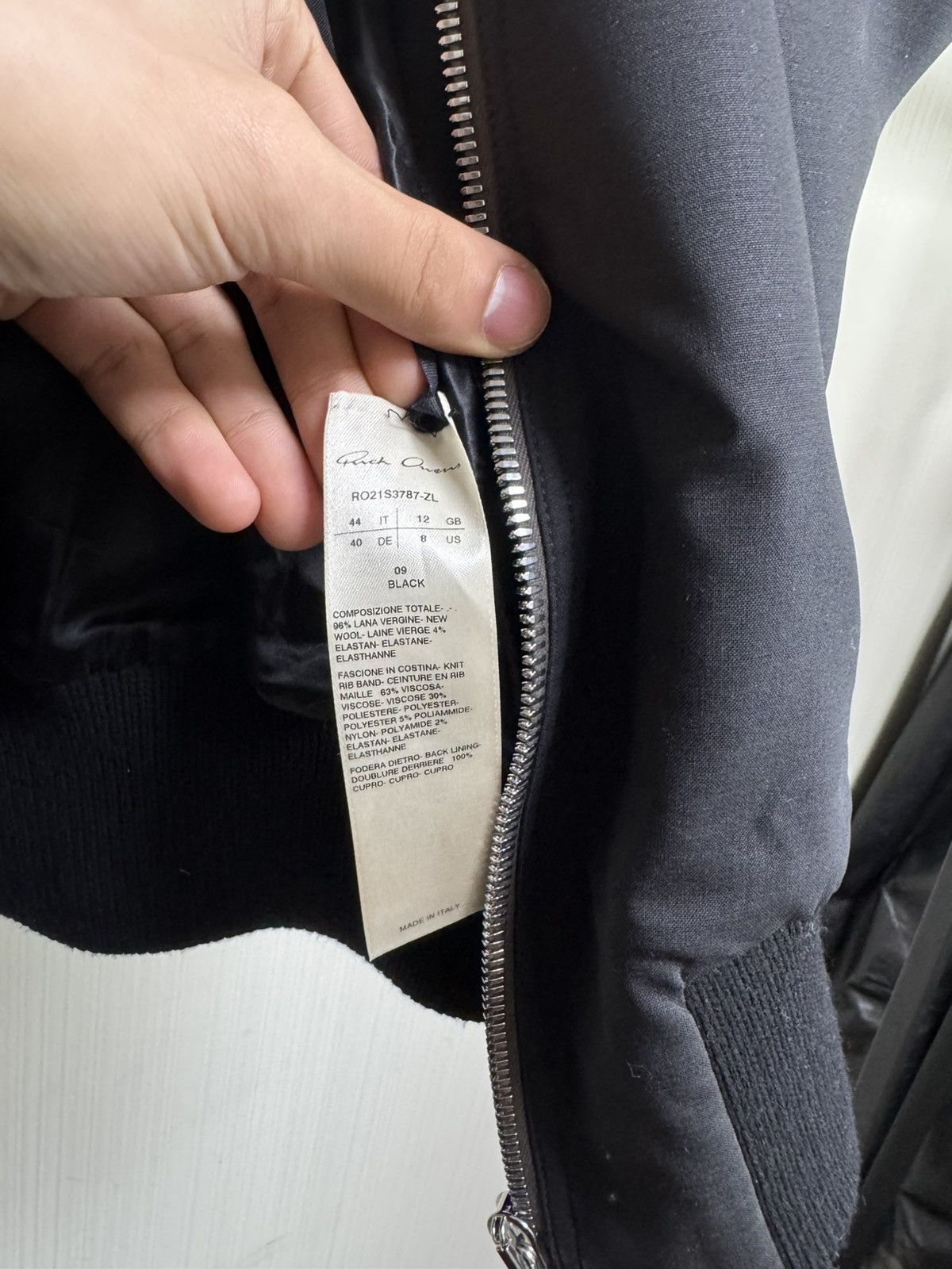Rick Owens Rick owens 21SS Kunst jacket Size US S / EU 44-46 / 1 - 3 Thumbnail