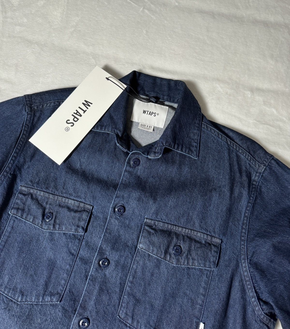 Wtaps CBW L/S Denim Shirt Indigo Size US S / EU 44-46 / 1 - 5 Thumbnail