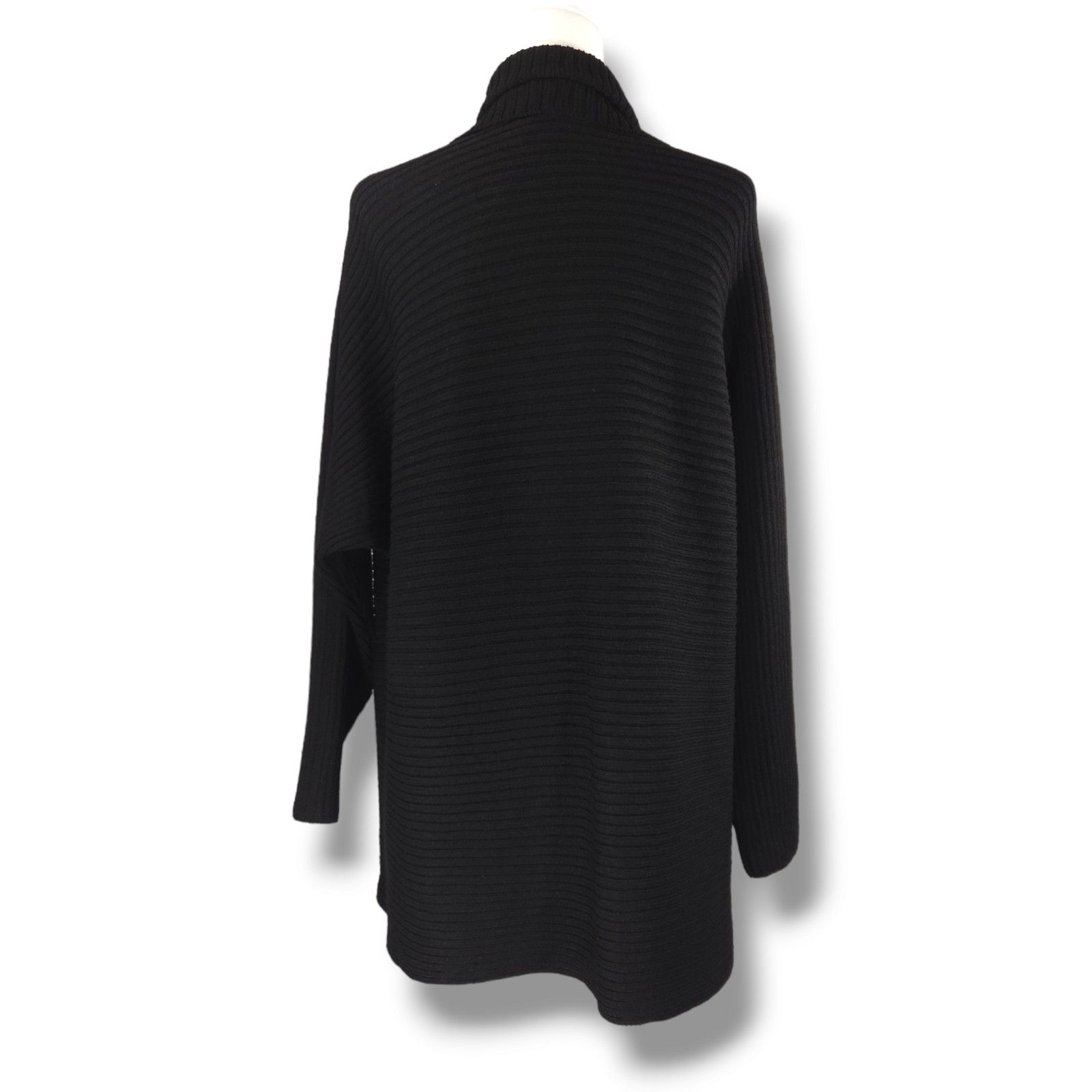 Other VTG EUC Helen Hsu N.Y. Wool Blend Ribbed Cardigan Sz S Black Size S / US 4 / IT 40 - 3 Thumbnail