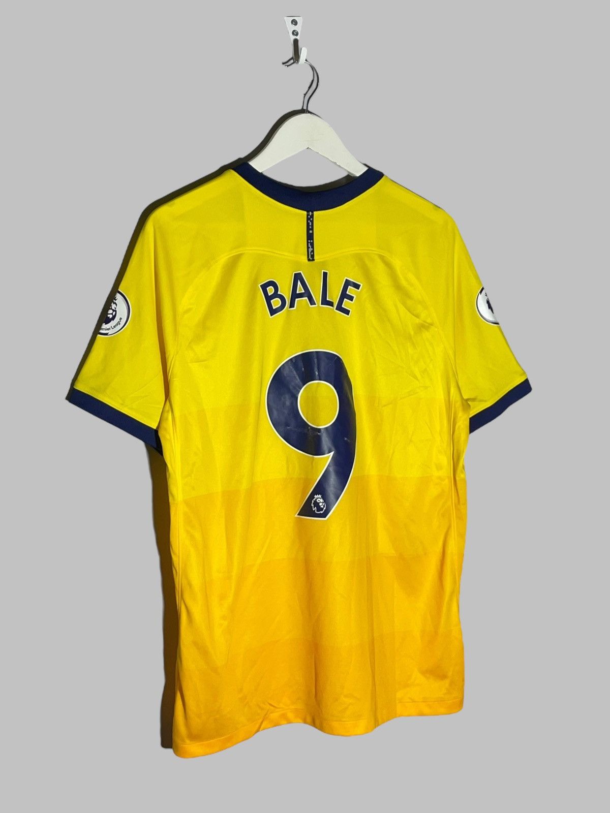 Nike #9 Gareth Bale Tottenham Hotspur Nike Third Football Shirt Size US L / EU 52-54 / 3 - 1 Thumbnail
