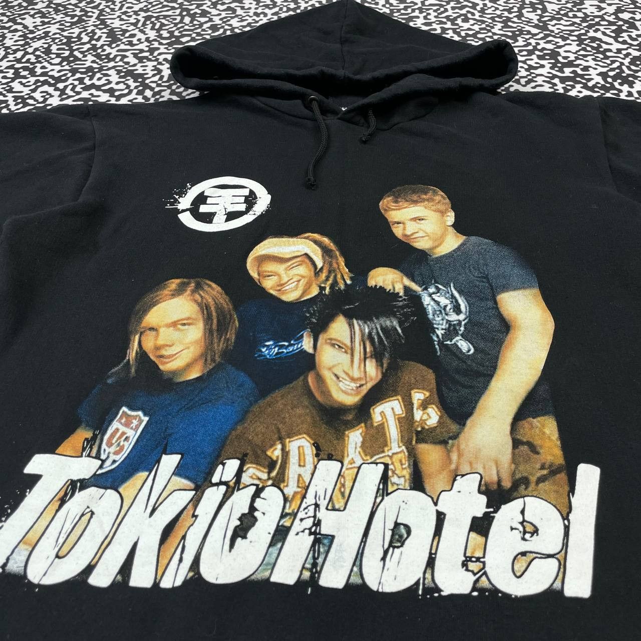 Band Tees Vintage Y2K Tokio Hotel Band Rock Pop Emo Boxy Hoodie Size S / US 4 / IT 40 - 8 Thumbnail