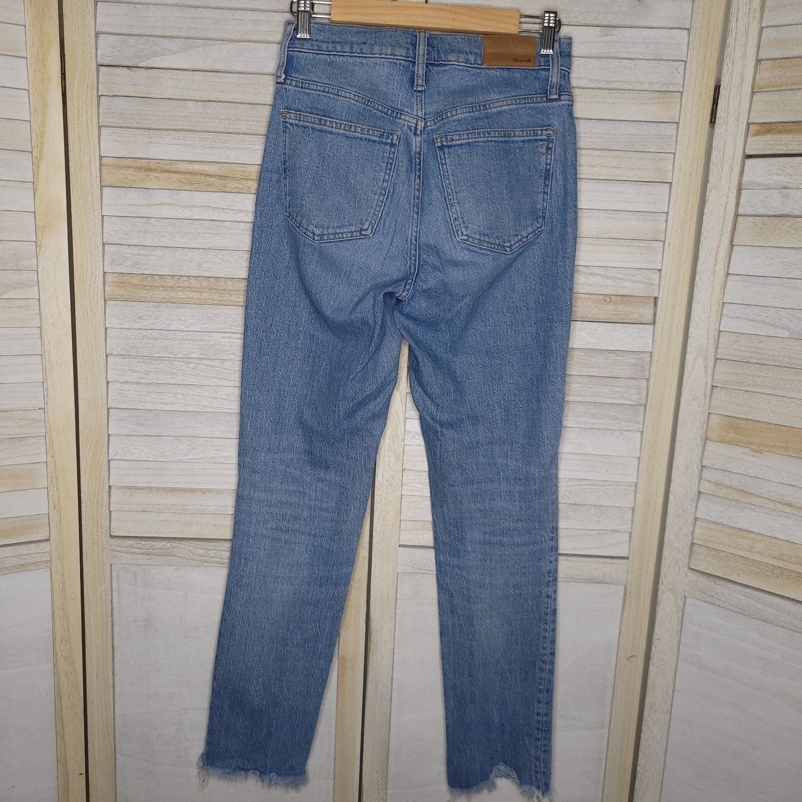 Madewell Madewell Jeans The Perfect Vintage Straight Jean Womens 25T Size 28" / US 6 / IT 42 - 9 Thumbnail