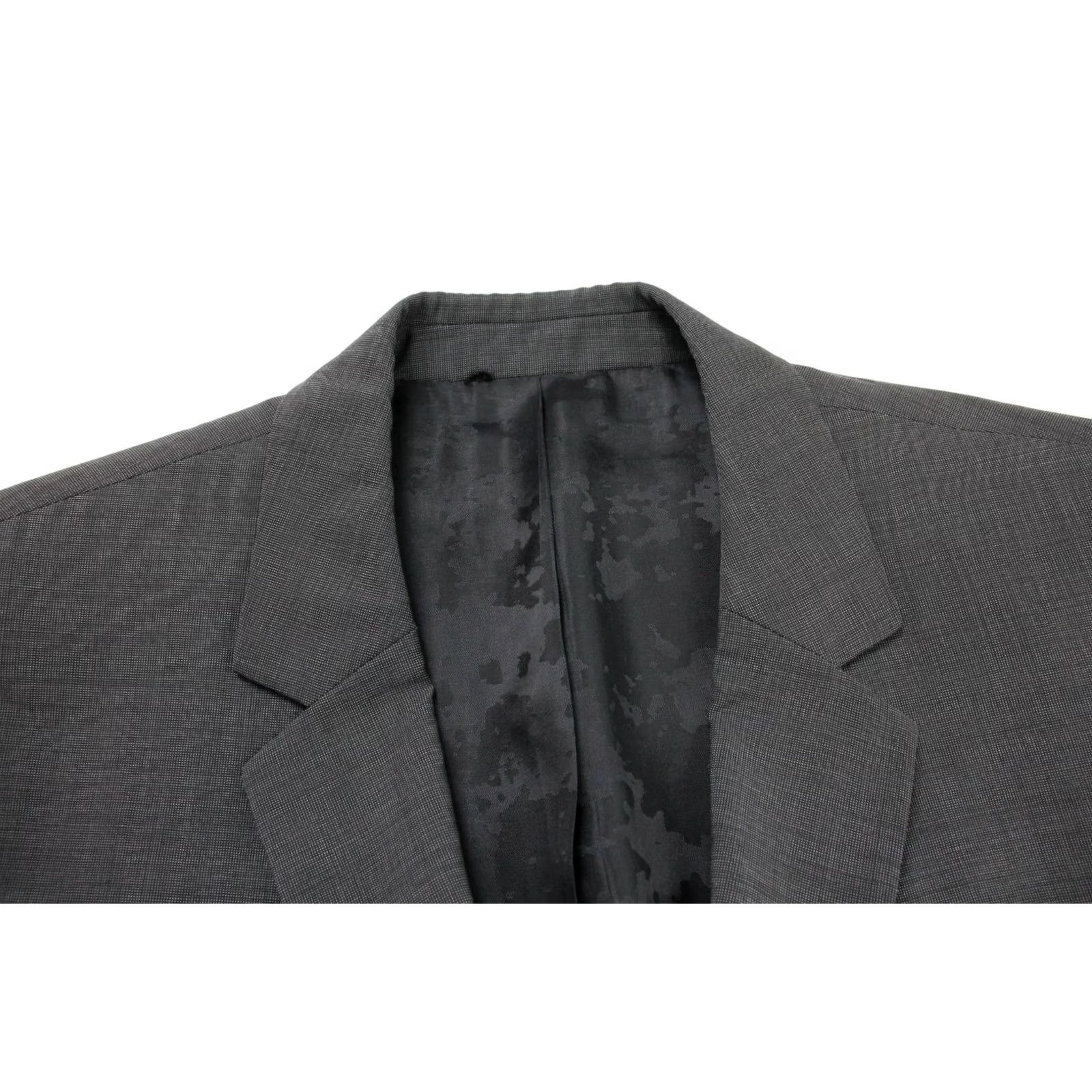 Hugo Boss HUGO BOSS Blazer Men's US 38 Single Breasted Wool Brown Aamon1/Hago Size 38R - 5 Thumbnail