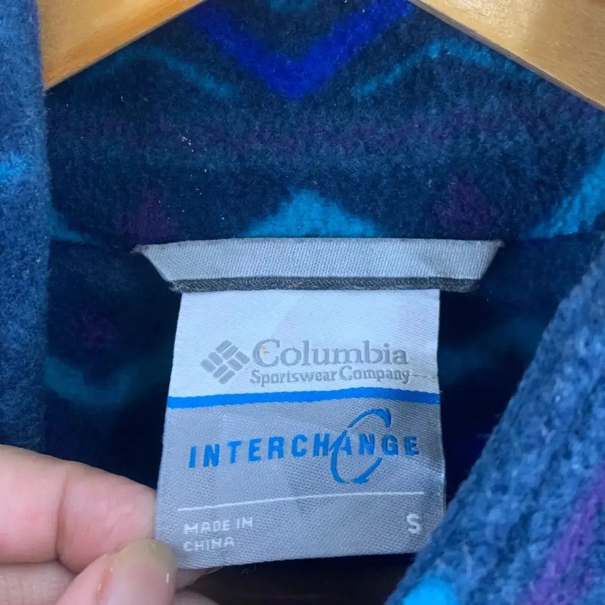 Columbia Vintage COLUMBIA INTERCHANGE Fabric Aztec Navajo Jacket Size S / US 4 / IT 40 - 5 Thumbnail