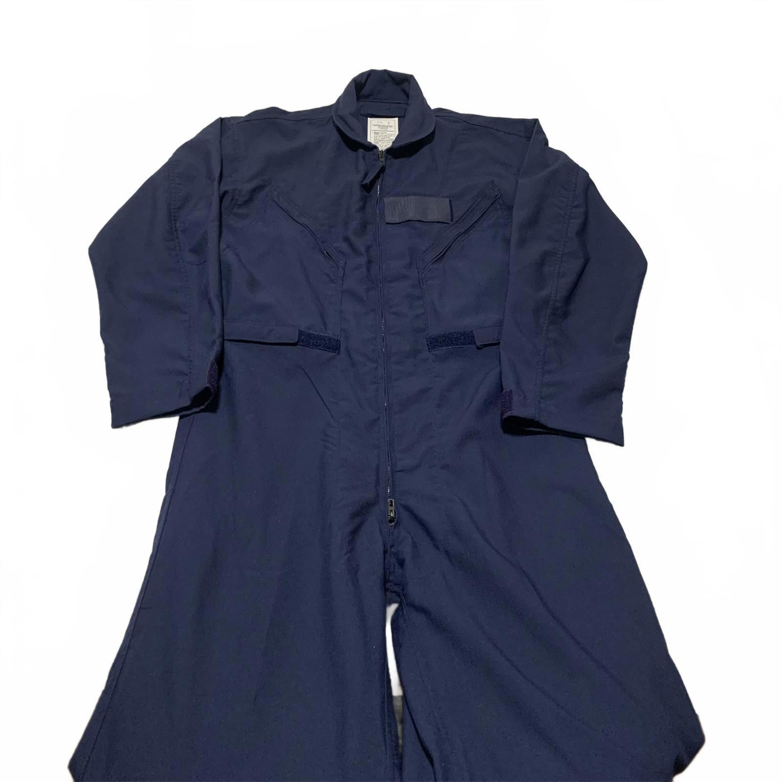 Other RJ Textiles Men's 42R Navy Blue Work Coverall Jumpsuit Size US 42 / EU 58 - 3 Thumbnail