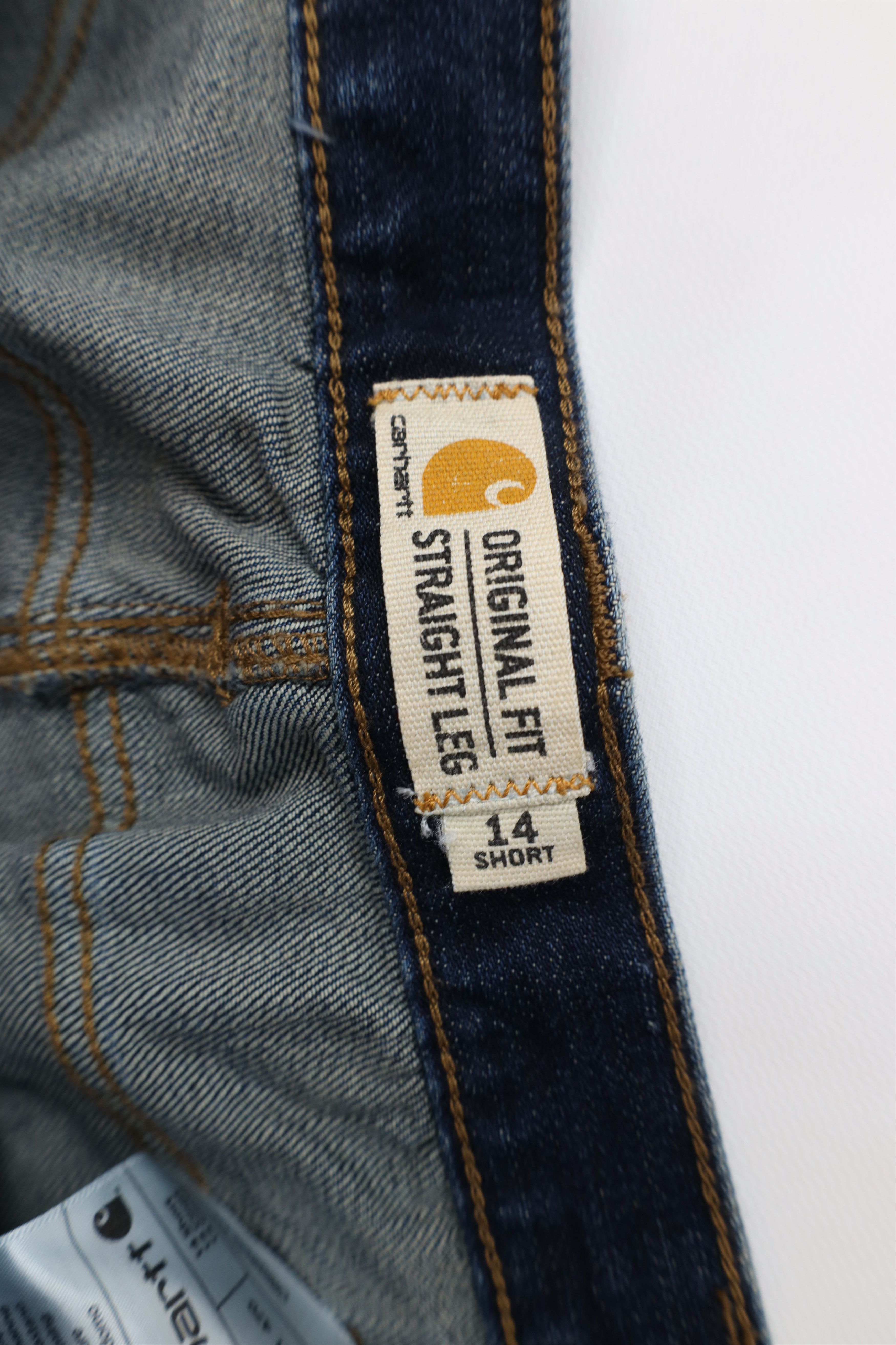 Carhartt Vintage Carhartt Short Original Flared Straight Leg Jeans Size 36" / US 14 / IT 50 - 7 Thumbnail