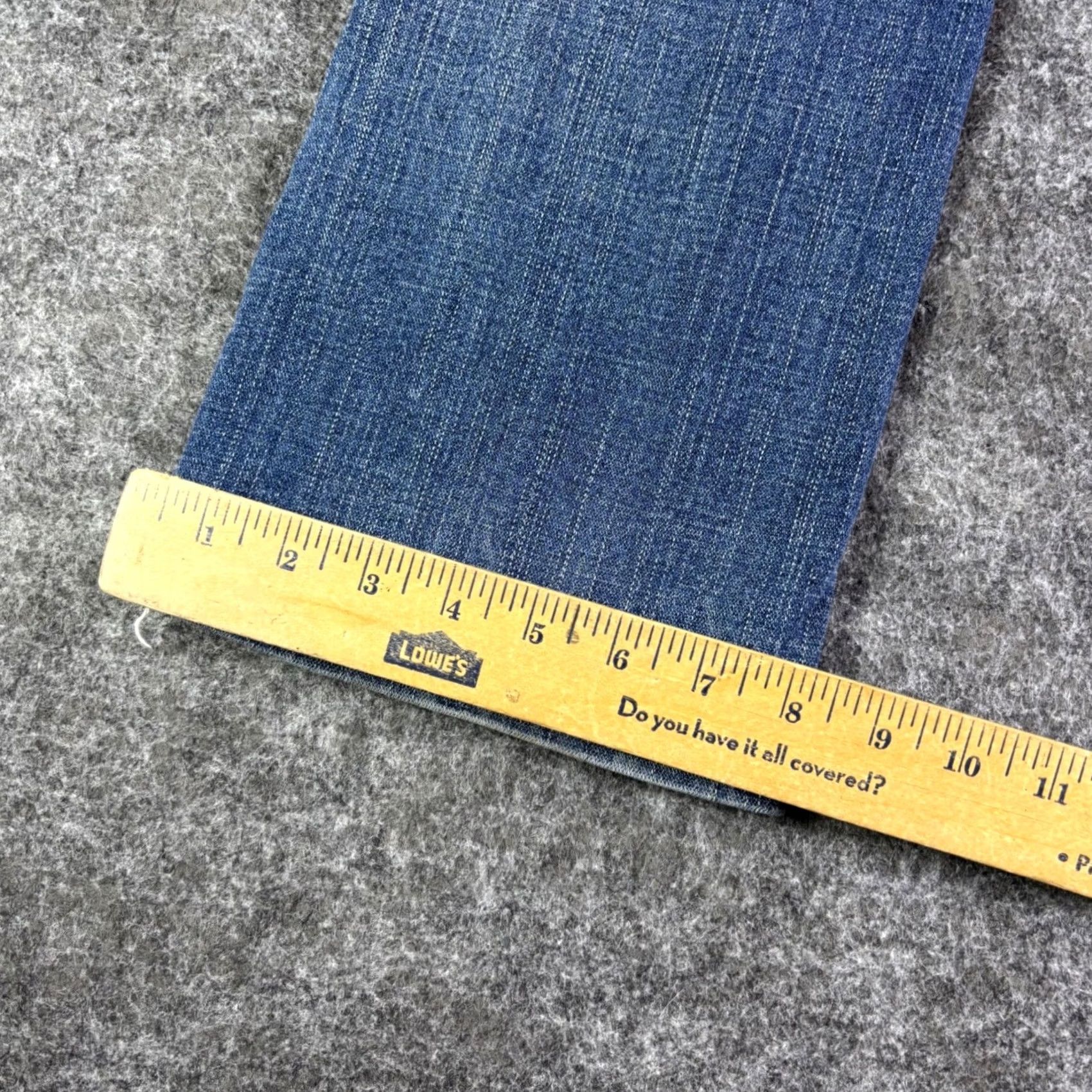 Vintage VINTAGE Polo Jeans Co Ralph Lauren Give-Kelly Flare Jeans Blue Wash 31x30 Low Rise Y2K Womens Jeans Size 24" / US 00 / IT 34 - 3 Thumbnail