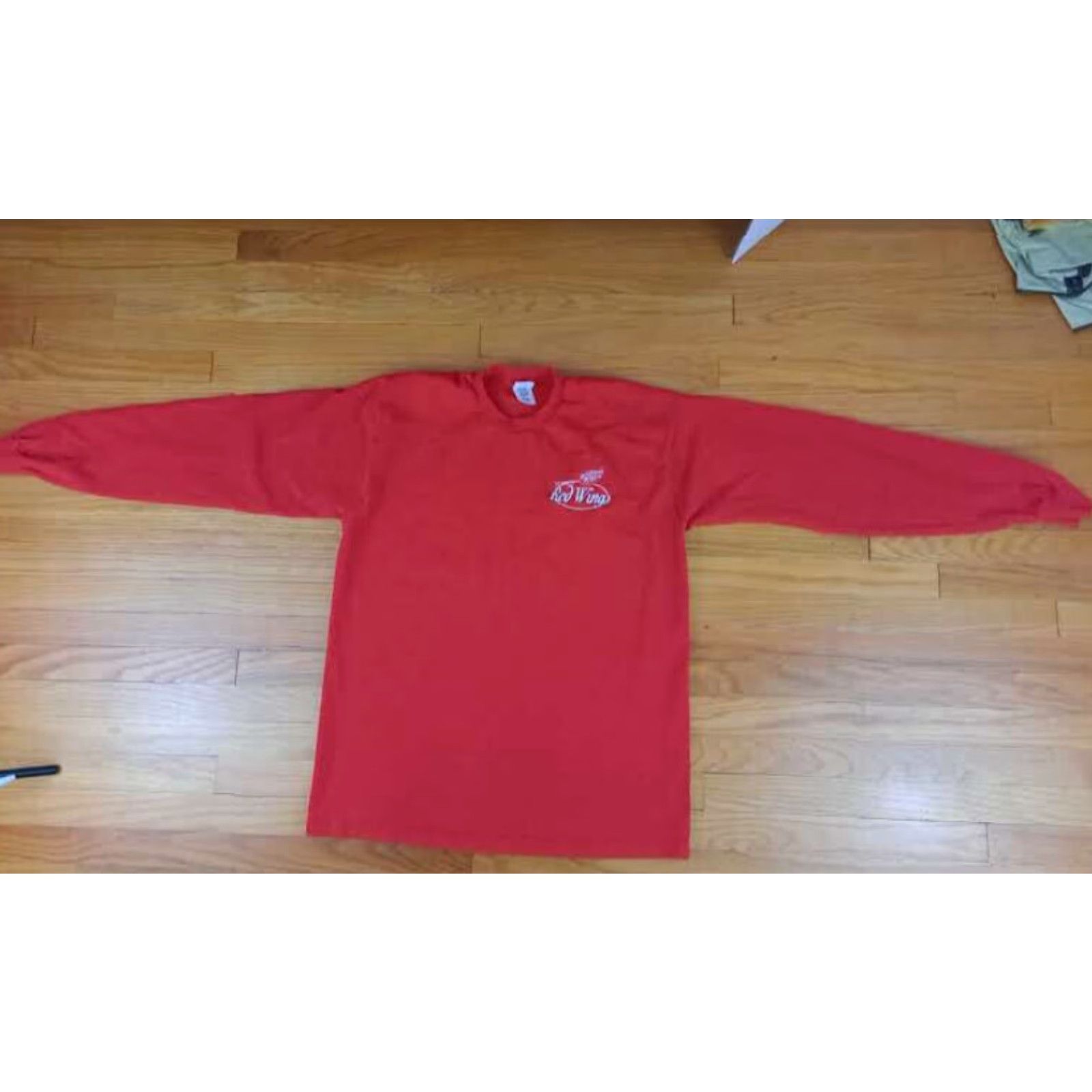Pro Player VINTAGE Detroit Red Wings Embroidered Long Sleeve 2XL Pro Player USA Shirt Size US XXL / EU 58 / 5 - 2 Thumbnail