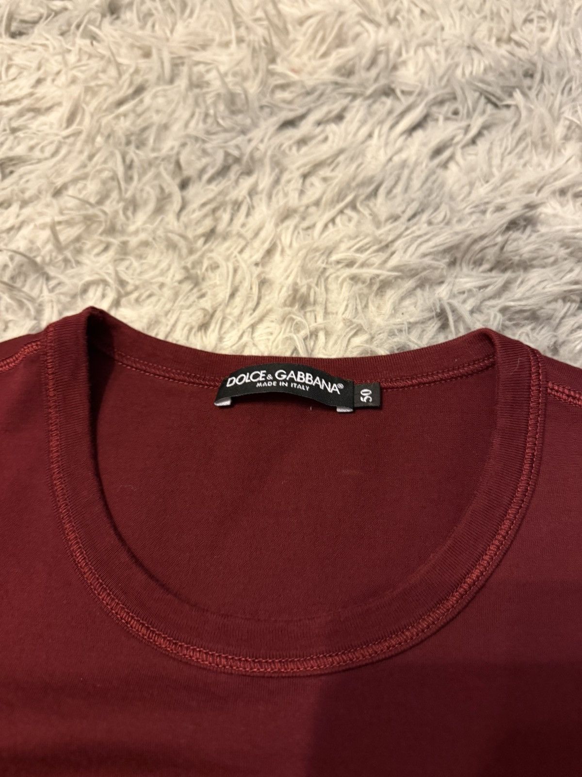 Dolce & Gabbana logo badge tee Size US M / EU 48-50 / 2 - 3 Thumbnail