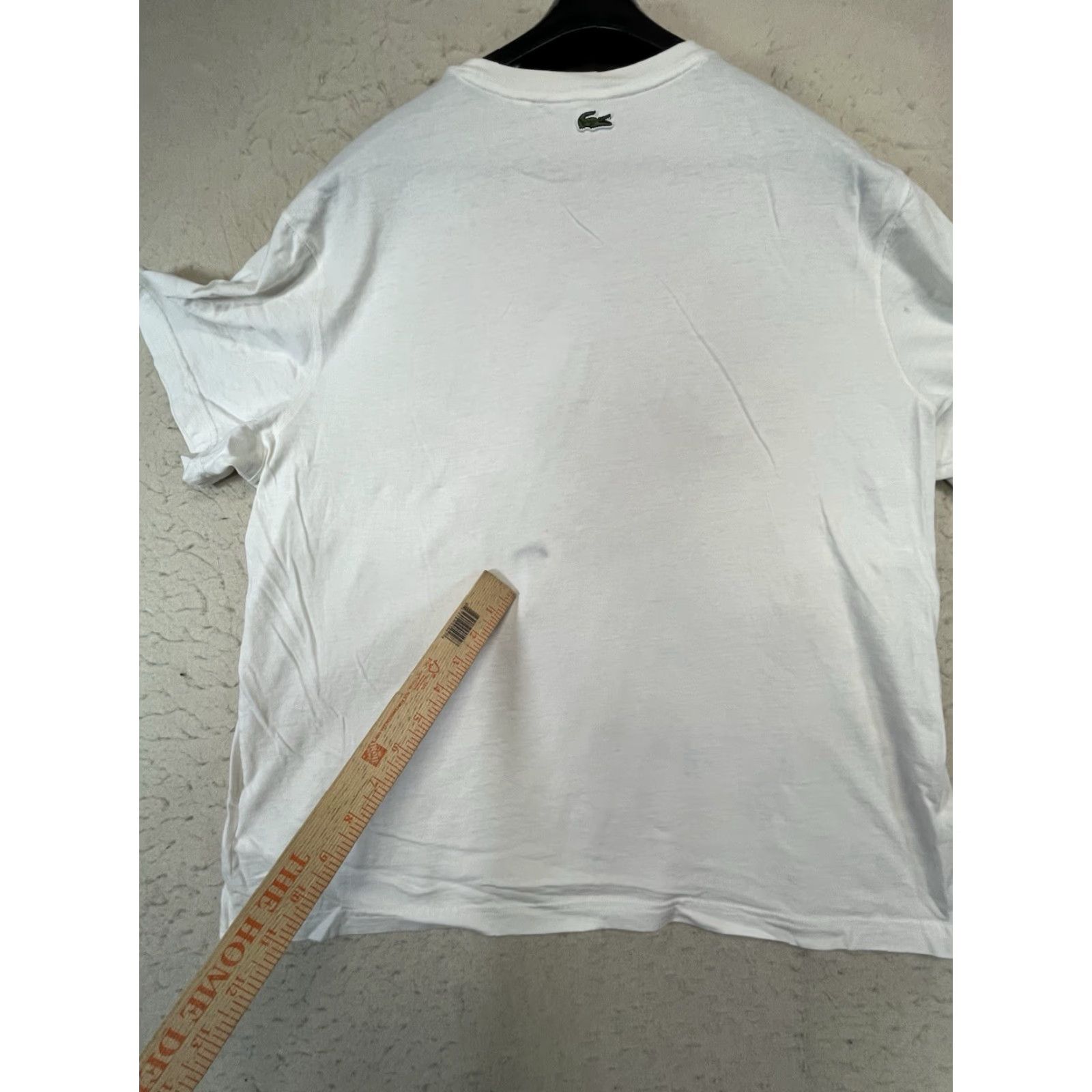 Lacoste Lacoste T-Shirt White 3XL Mens Cotton Shirt FR 8 See Pics Patch Spellout Patch See Pics Mens White 3XL Size US XXL / EU 58 / 5 - 6 Thumbnail