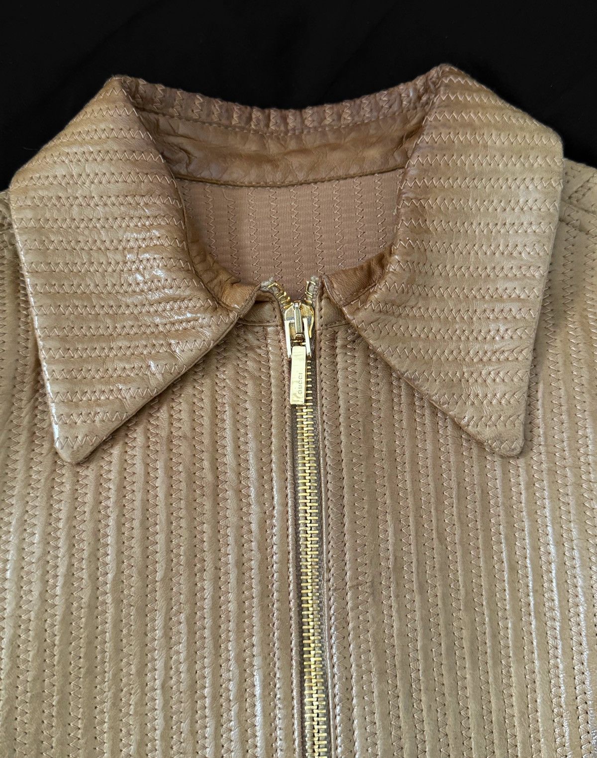 Gucci Gucci by Tom Ford Runway leather jacket Size S / US 4 / IT 40 - 7 Thumbnail