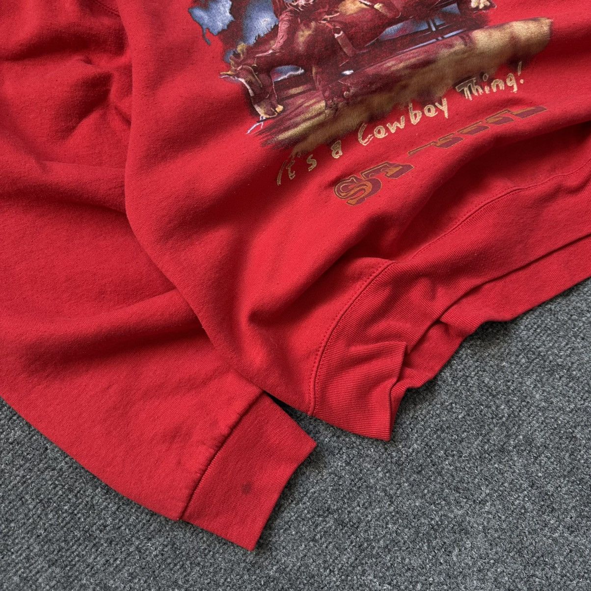 Y/Project VTG Western Style Sweatshirt Man’s Size M Hanes It’s a Cowbo Size US M / EU 48-50 / 2 - 5 Thumbnail