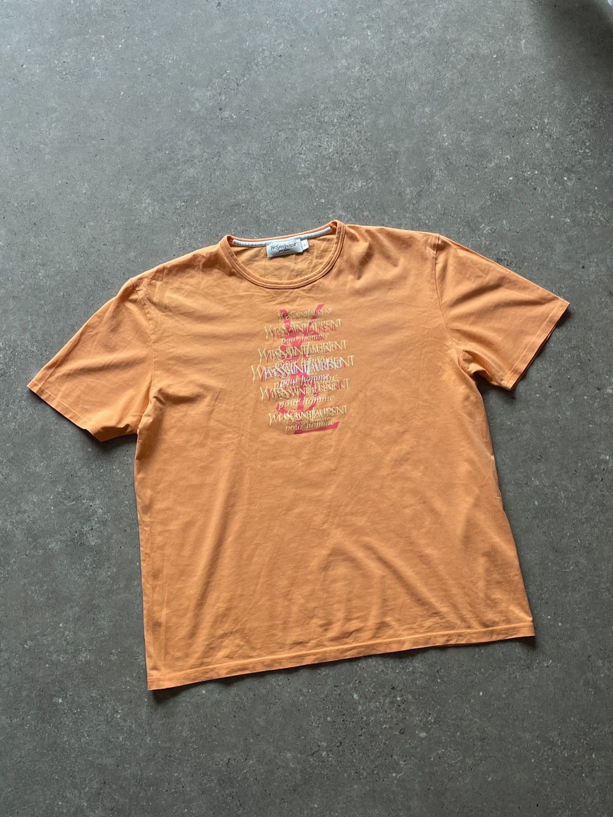 Yves Saint Laurent YSL T-shirt Yves Saint Laurent t-shirt Size US L / EU 52-54 / 3 - 1 Thumbnail