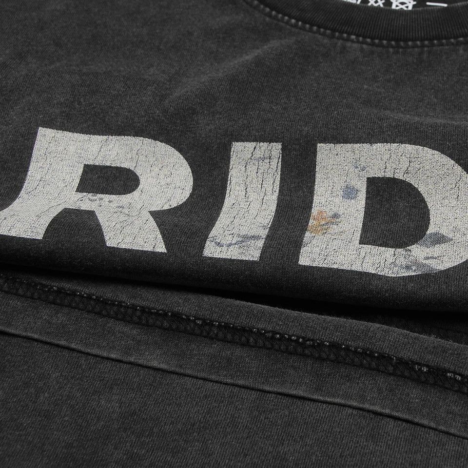 Japanese Brand RIDE T-SHIRT Vintage Size US L / EU 52-54 / 3 - 3 Thumbnail