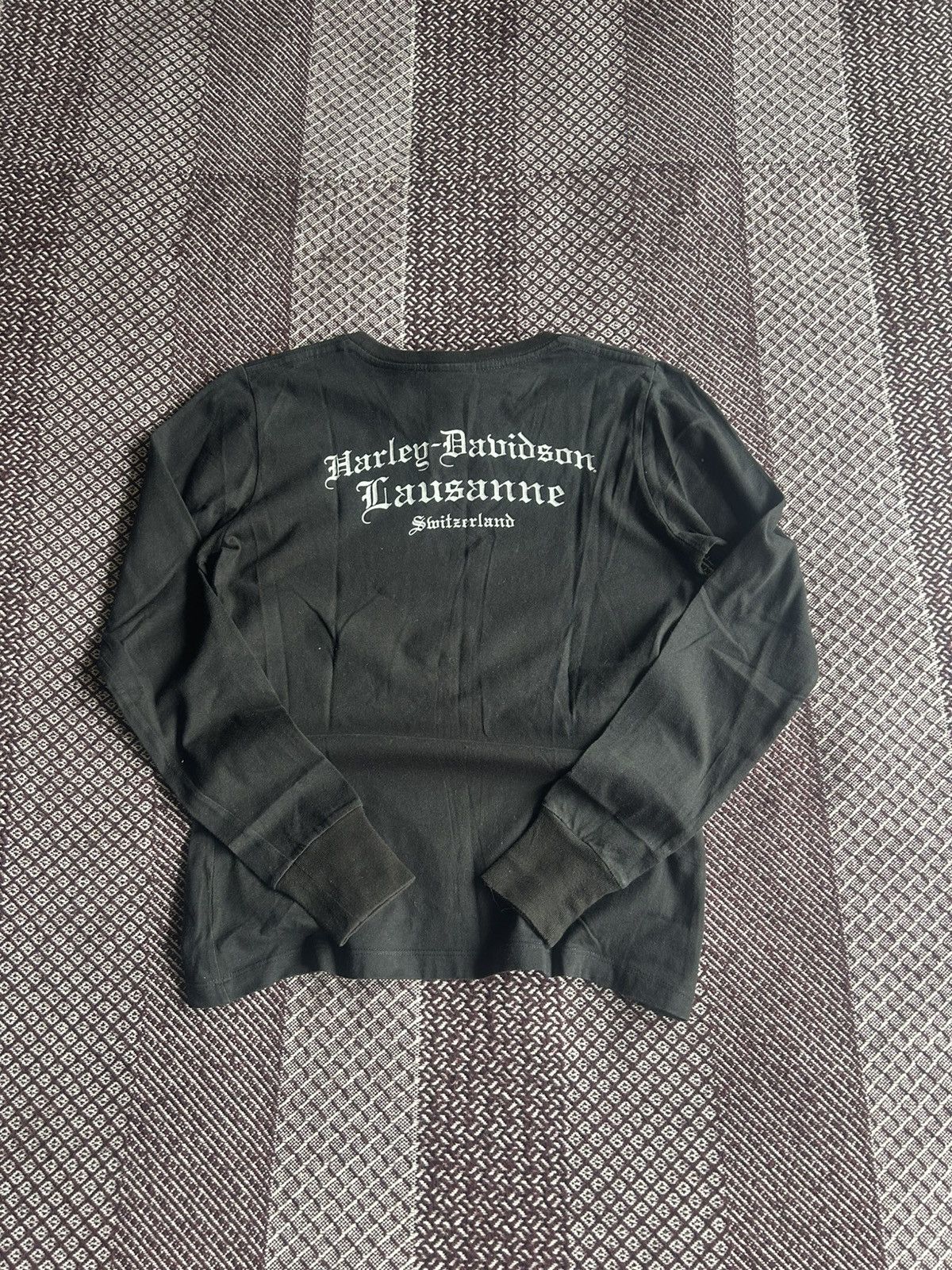 Harley Davidson × Vintage Vintage Harley Davidson LSleeve T-shirt 2011 H-D Women SZ XS Size XS / US 0-2 / IT 36-38 - 9 Thumbnail