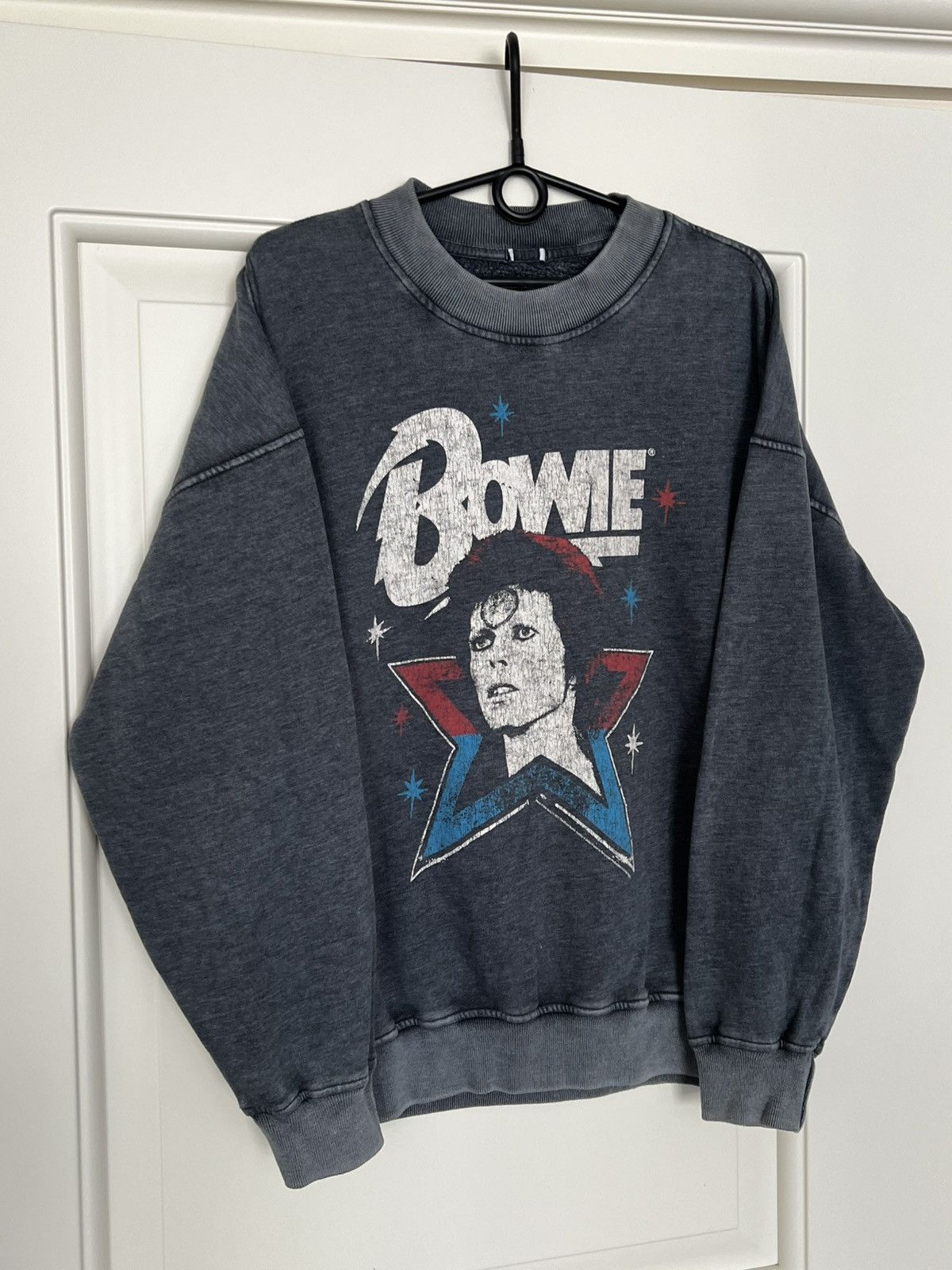 Band Tees Bowie Band Sweatshirt Rock Musician Size US M / EU 48-50 / 2 - 4 Thumbnail