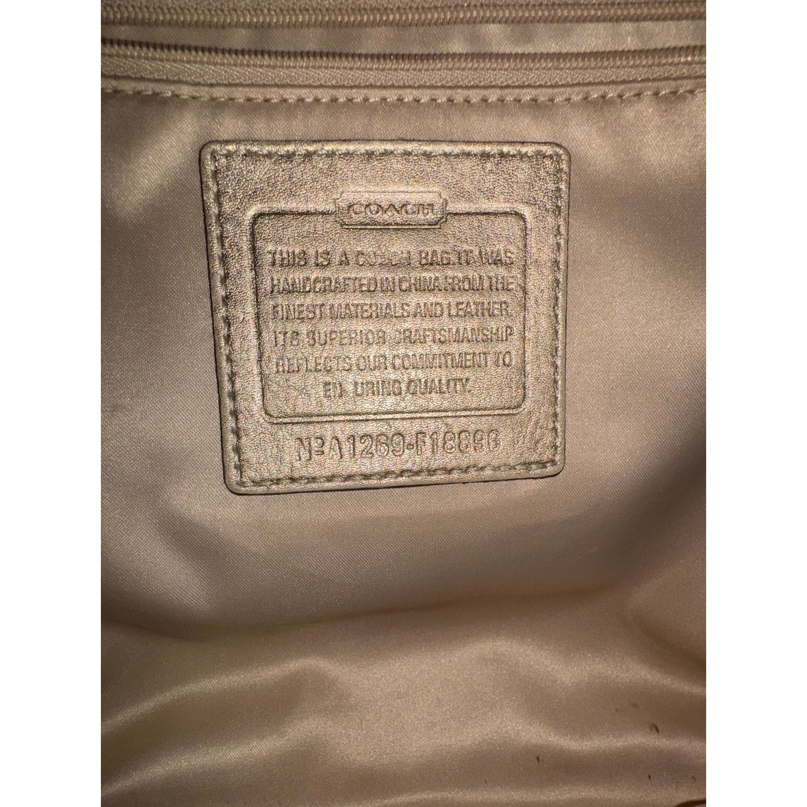 Coach Coach Jacquard Tea Rose Shoulder Hobo Bag Size ONE SIZE - 2 Thumbnail