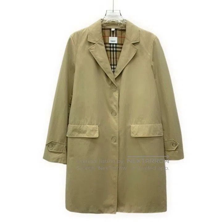 Burberry Burberry Brown Cotton Trench Coat M. Size US M / EU 48-50 / 2 - 1 Thumbnail