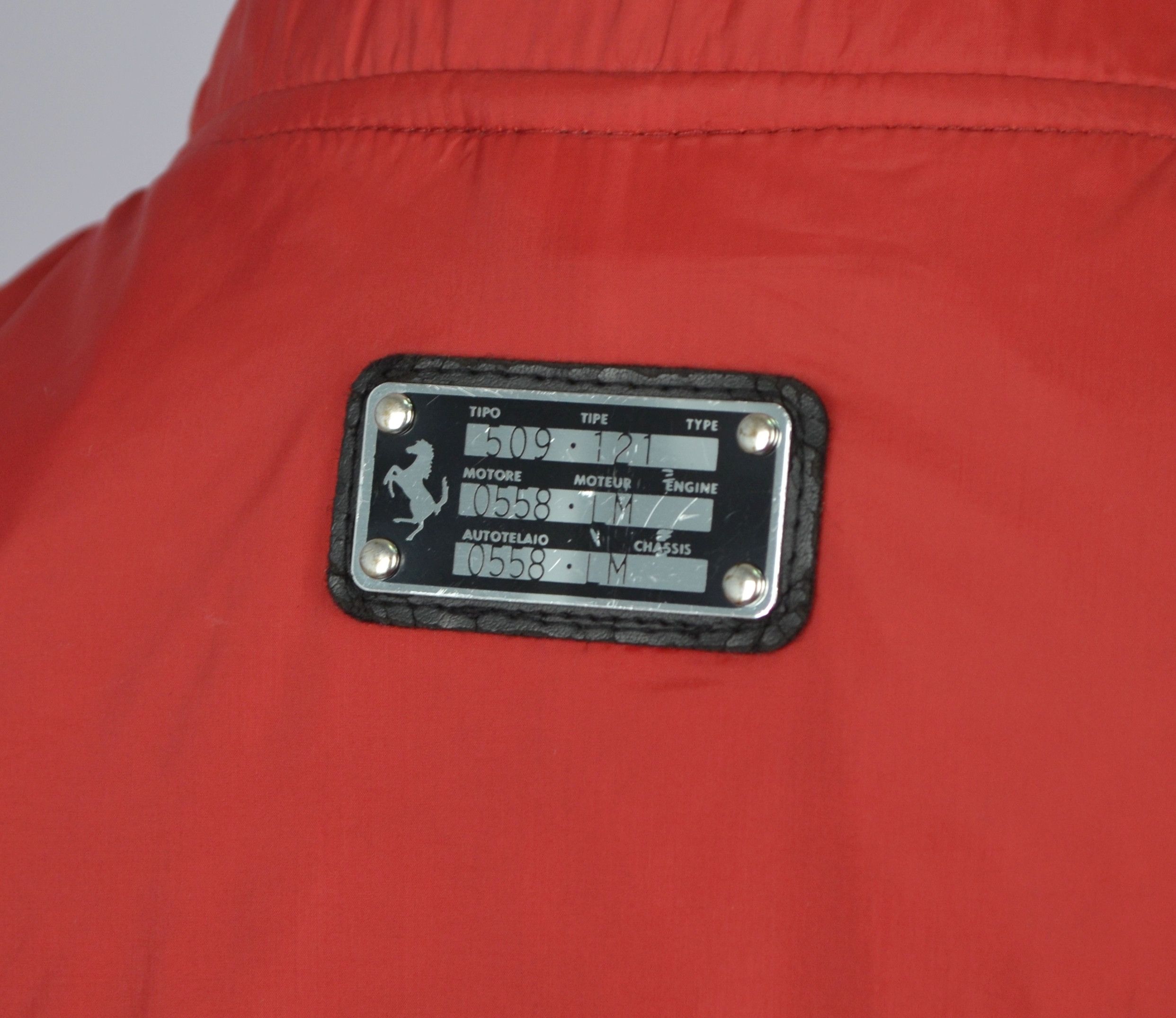 Ferrari × Formula 1 Ferrari Scuderia F1 Red Jacket Nylon Logo Tyvek Lining Sz M Size M / US 6-8 / IT 42-44 - 13 Thumbnail